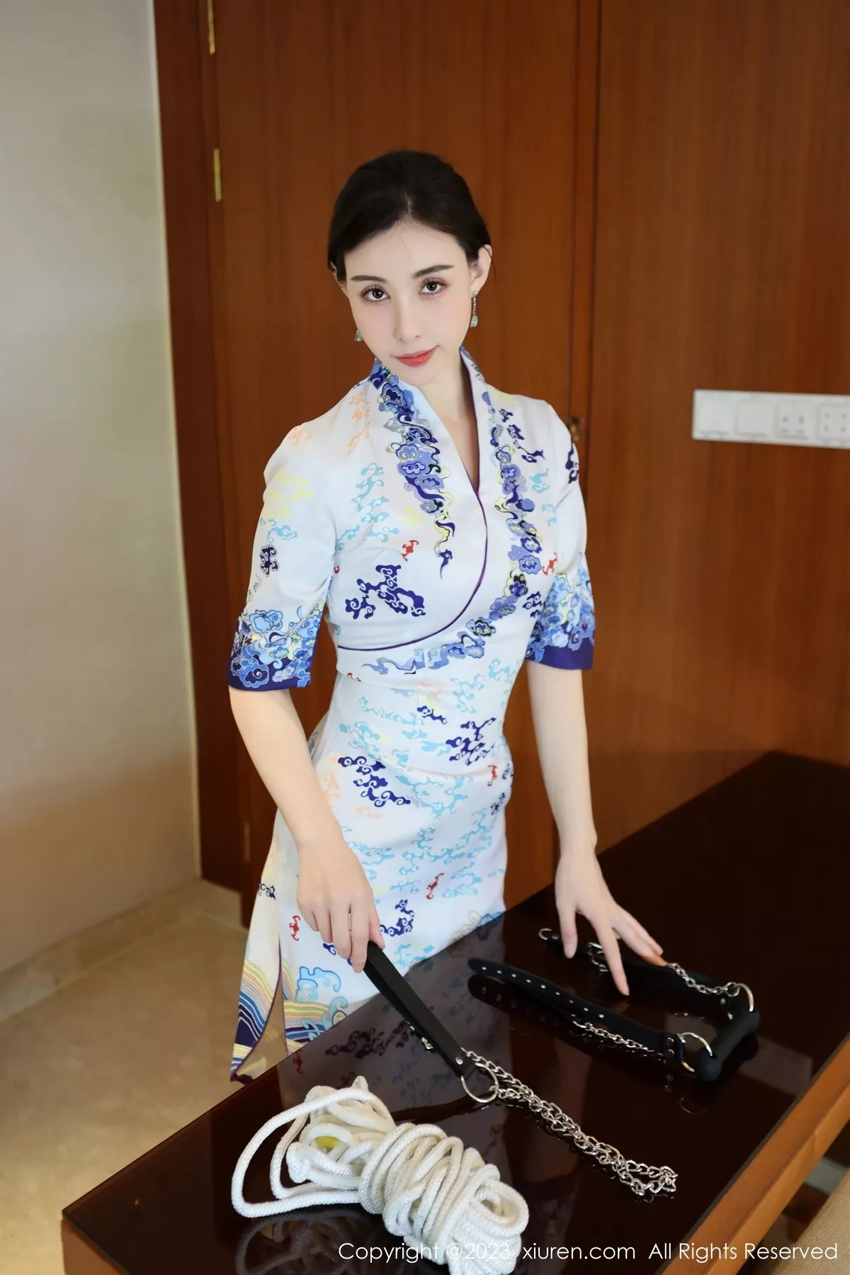 [XiuRen秀人网] 2023.10.09 No.7479 曼柔 空姐制服 [102P] NO.8