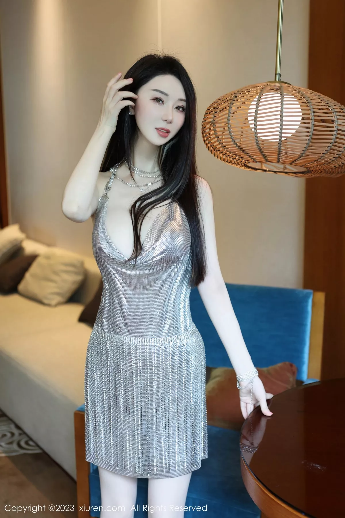 [XiuRen秀人网] 2023.10.10 No.7483 田兮白 新人美腿 [70P] NO.6