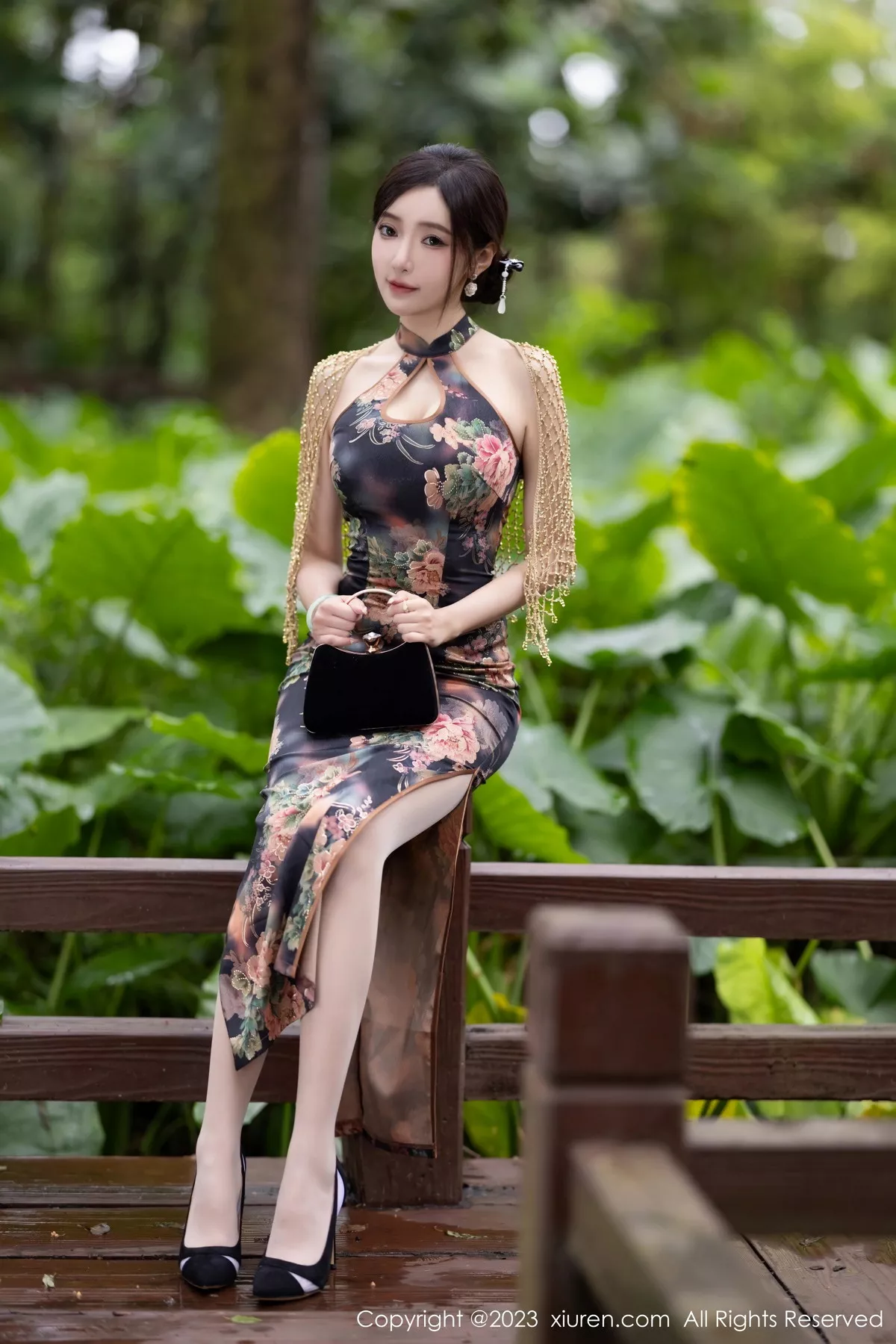 [XiuRen秀人网] 2023.10.11 No.7495 王馨瑶yanni 美腿旗袍 [81P] NO.5