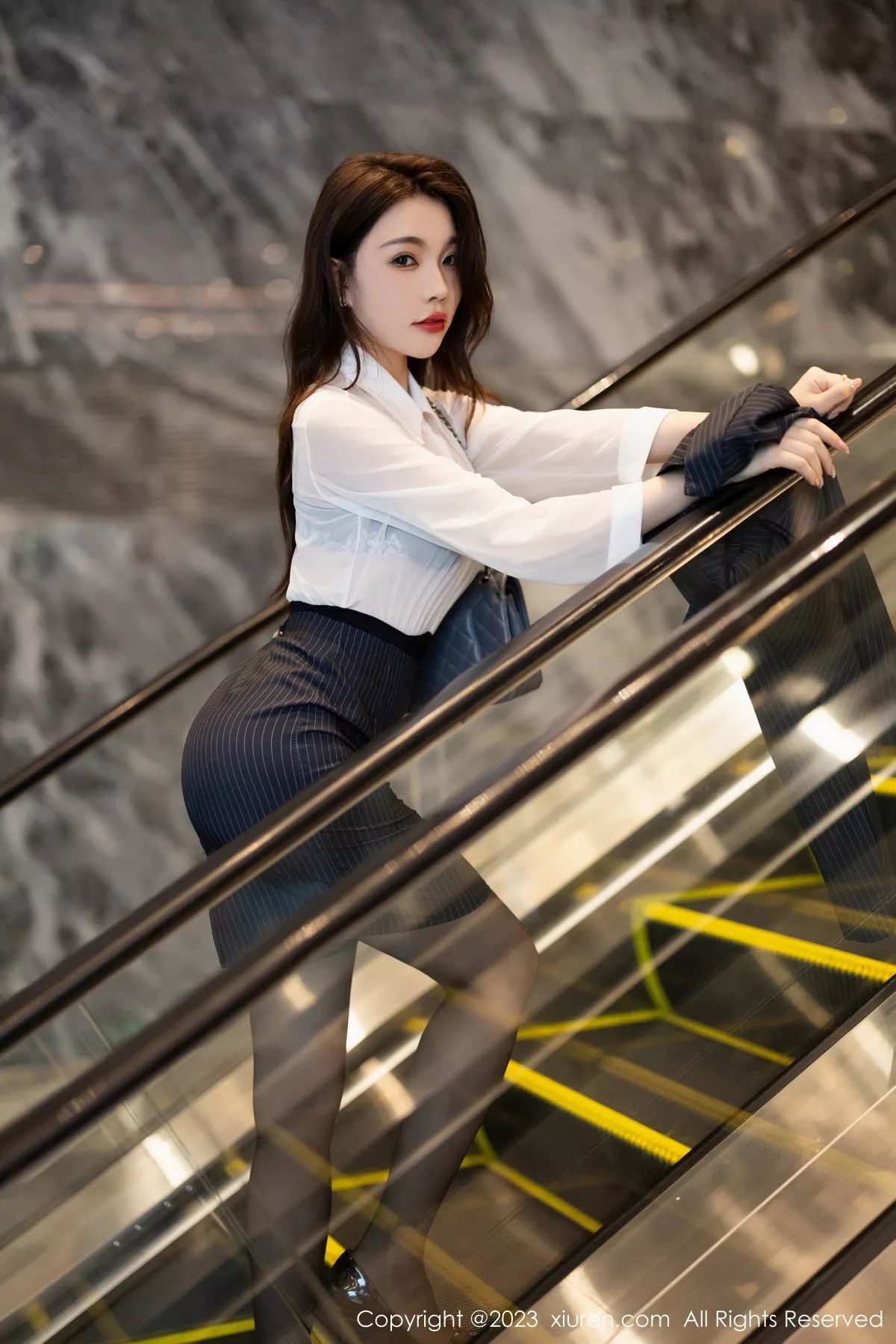 [XiuRen秀人网] 2023.10.13 No.7508 徐莉芝Booty 美臀制服 [83P] NO.12