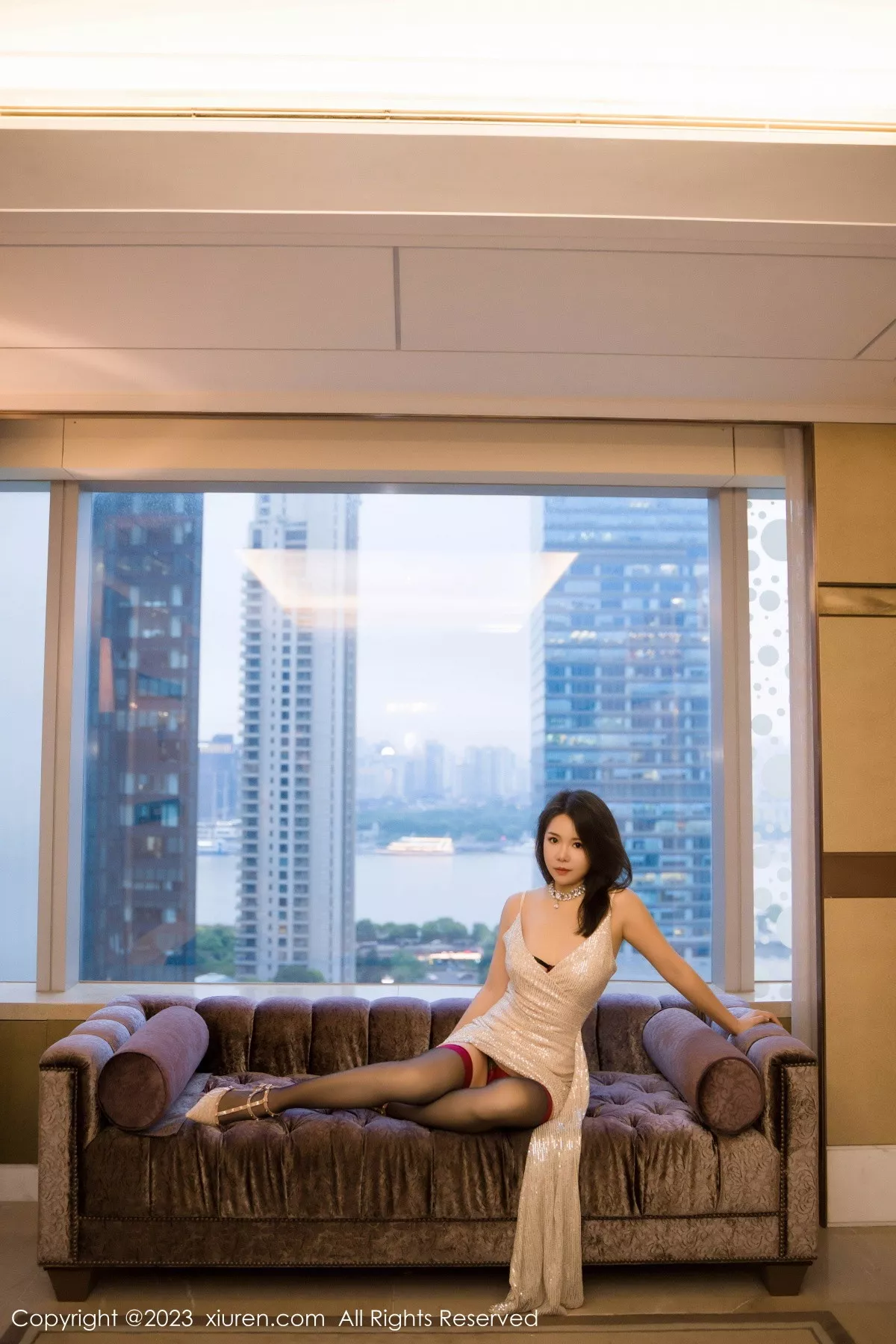 [XiuRen秀人网] 2023.09.18 No.7401 陆萱雅 黑丝美臀 [63P] NO.4