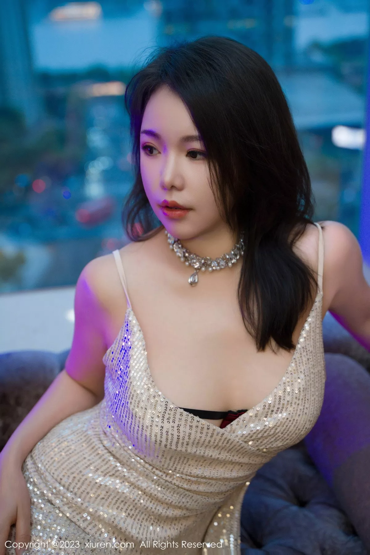 [XiuRen秀人网] 2023.09.18 No.7401 陆萱雅 黑丝美臀 [63P] NO.7