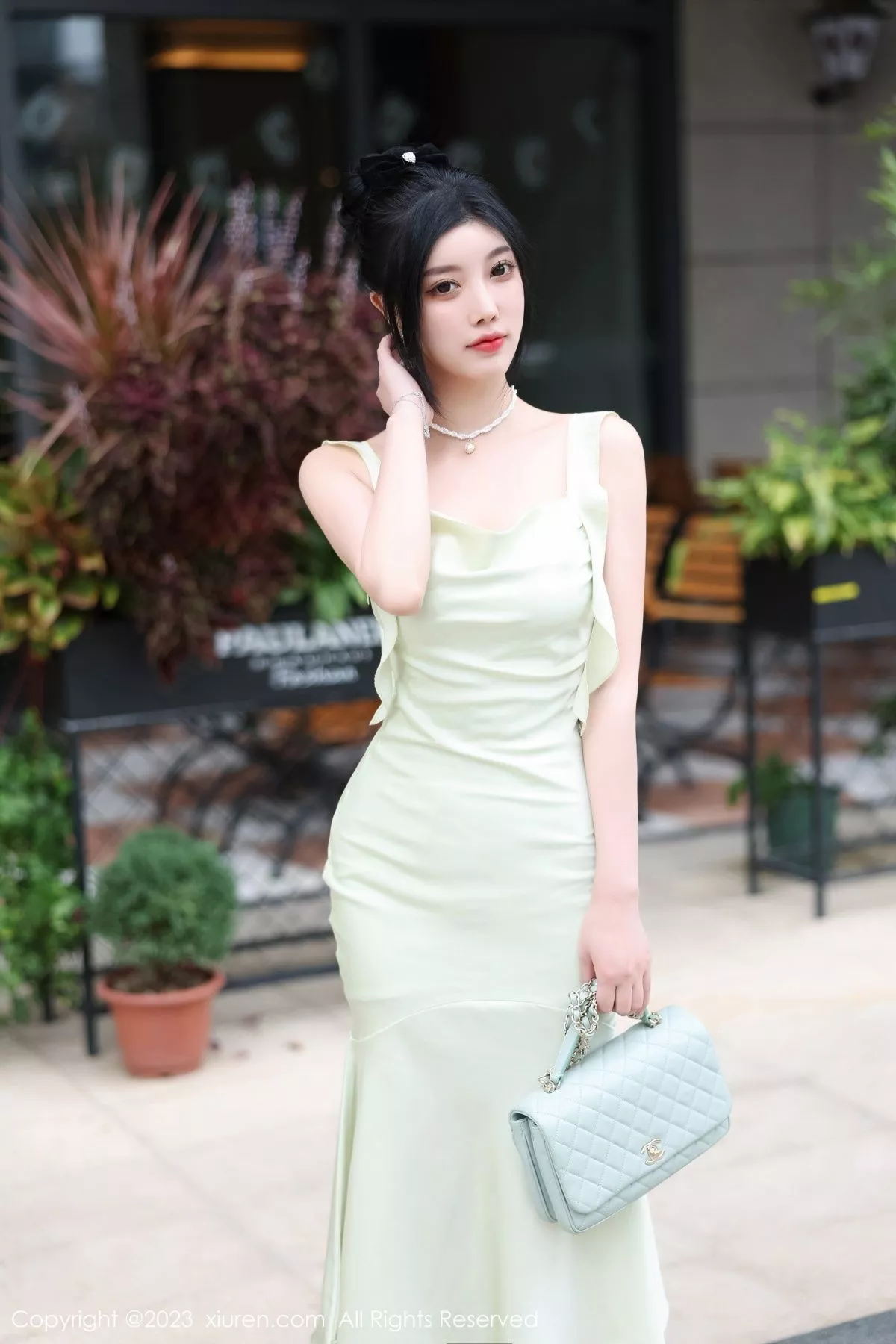 [XiuRen秀人网] 2023.09.19 No.7410 杨晨晨Yome 美臀长裙 [82P] NO.5