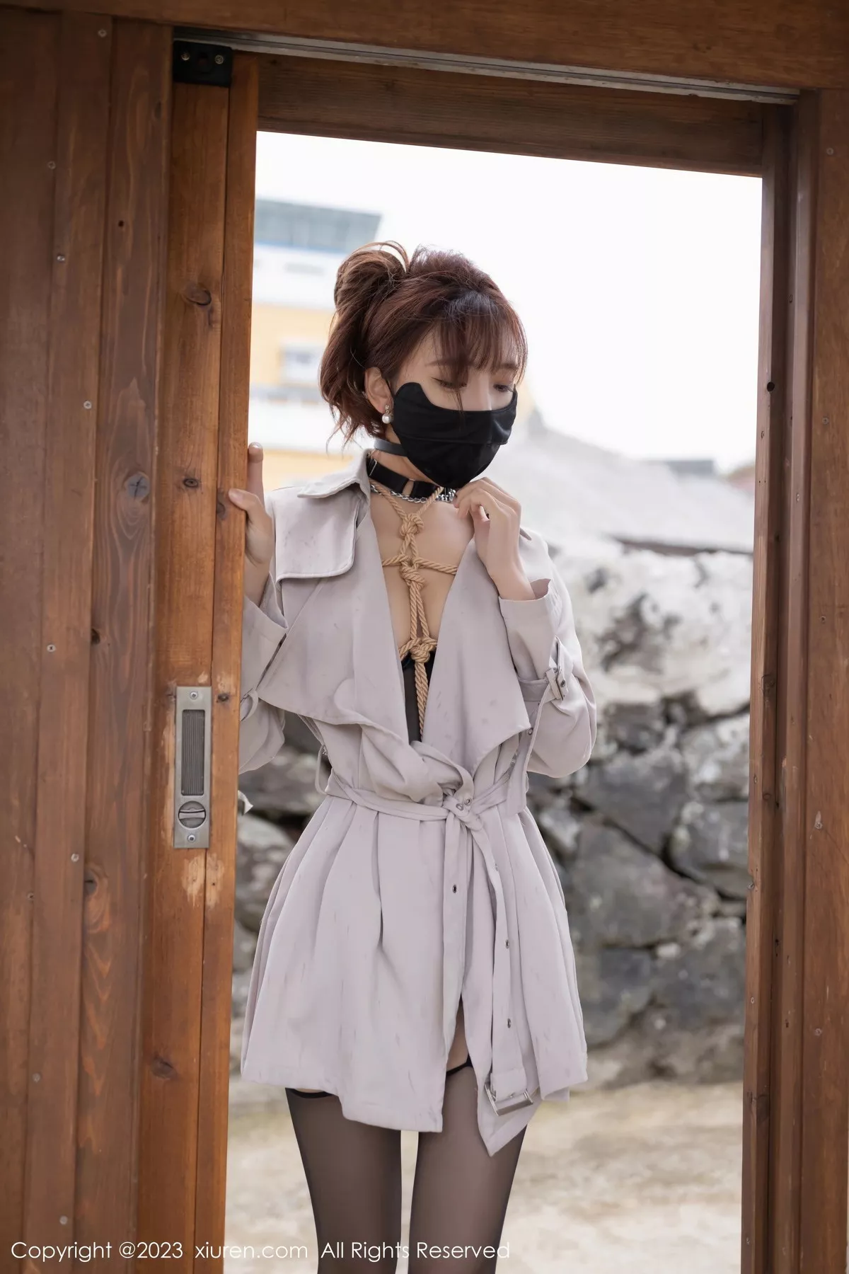 [XiuRen秀人网] 2023.10.19 No.7538 陆萱萱 黑丝美腿 [79P] NO.7