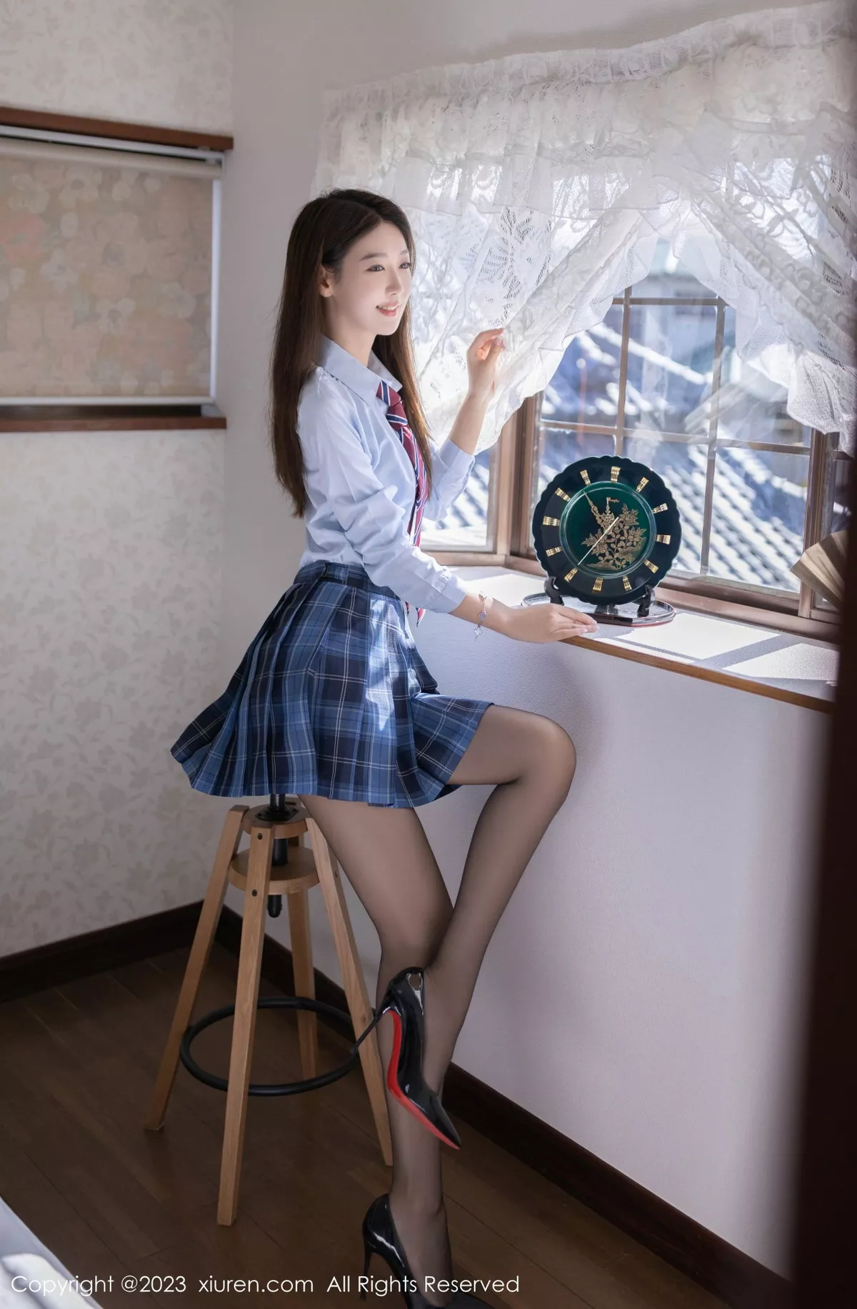 [XiuRen秀人网] 2023.10.30 No.7585 唐安琪 美腿短裙 [78P] NO.4