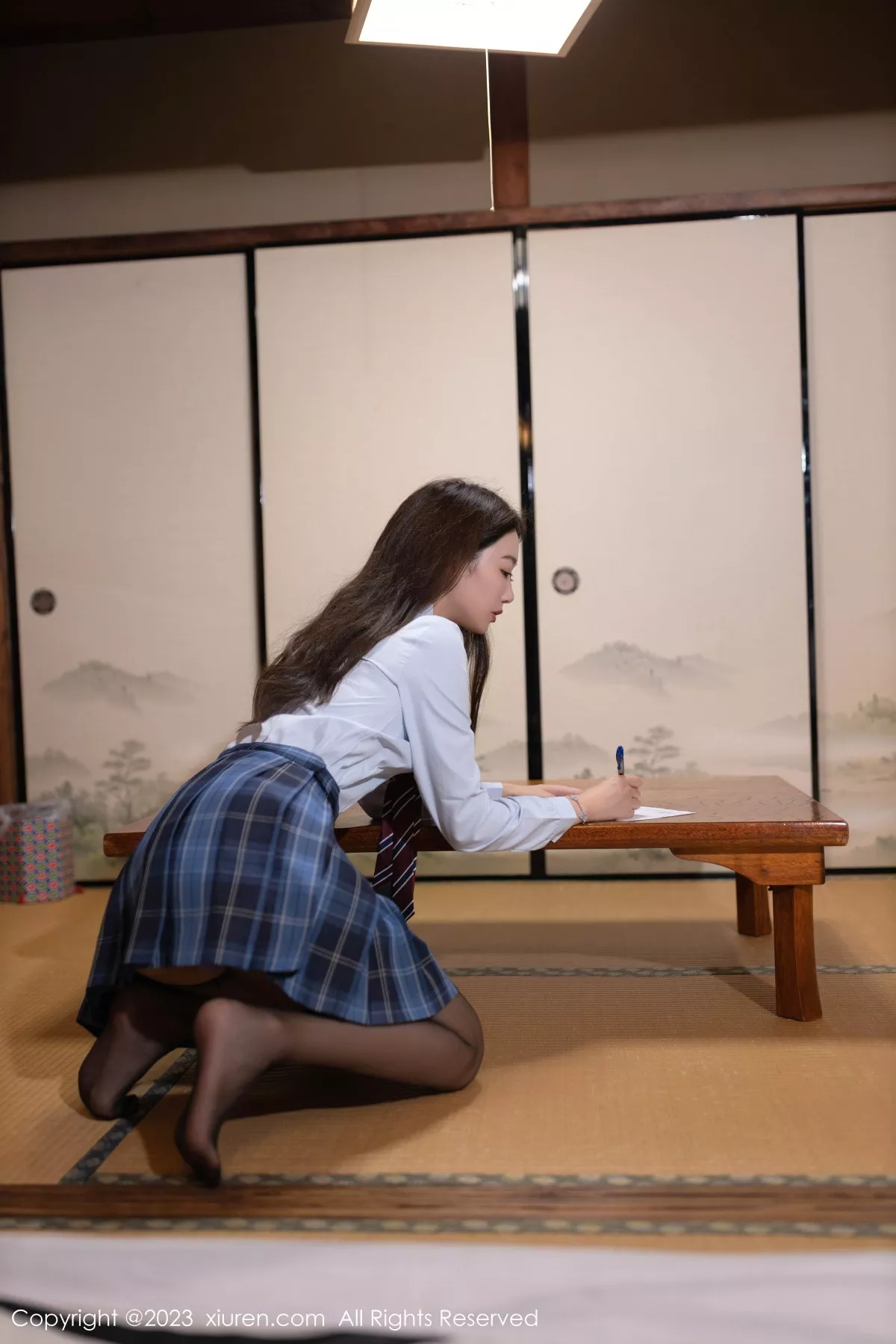 [XiuRen秀人网] 2023.10.30 No.7585 唐安琪 美腿短裙 [78P] NO.8