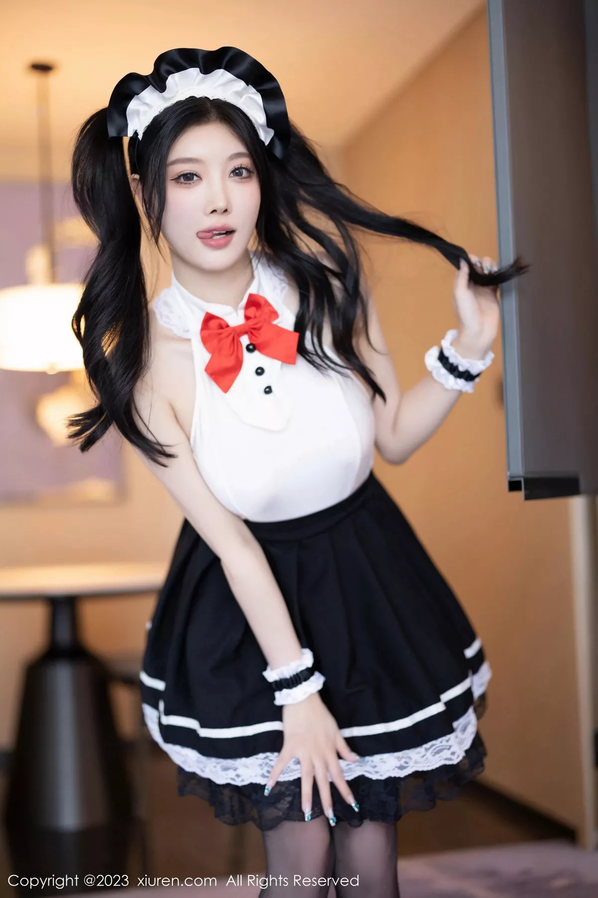 [XiuRen秀人网] 2023.10.31 No.7590 杨晨晨Yome 黑丝美臀 [92P] NO.5