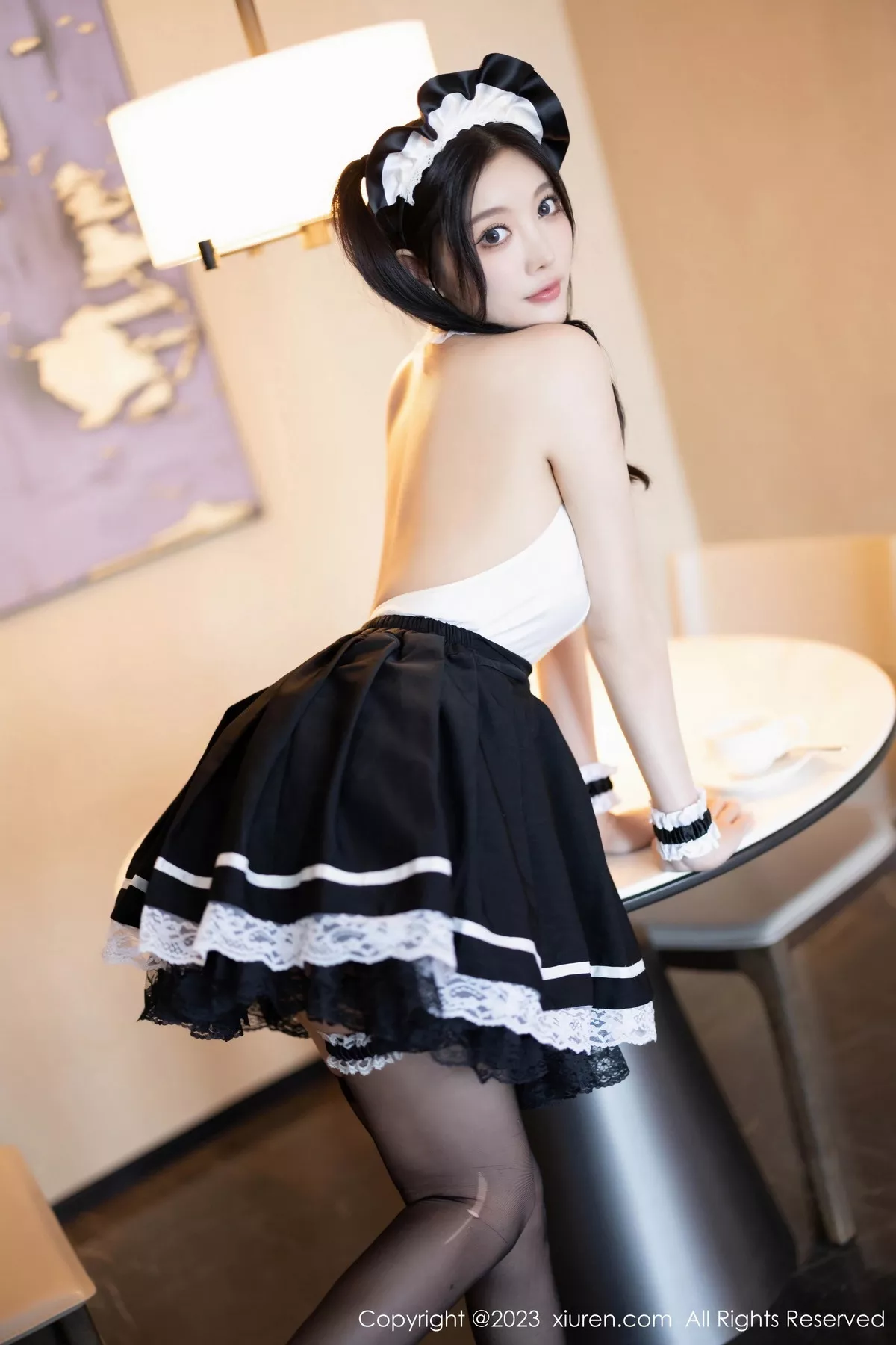 [XiuRen秀人网] 2023.10.31 No.7590 杨晨晨Yome 黑丝美臀 [92P] NO.12