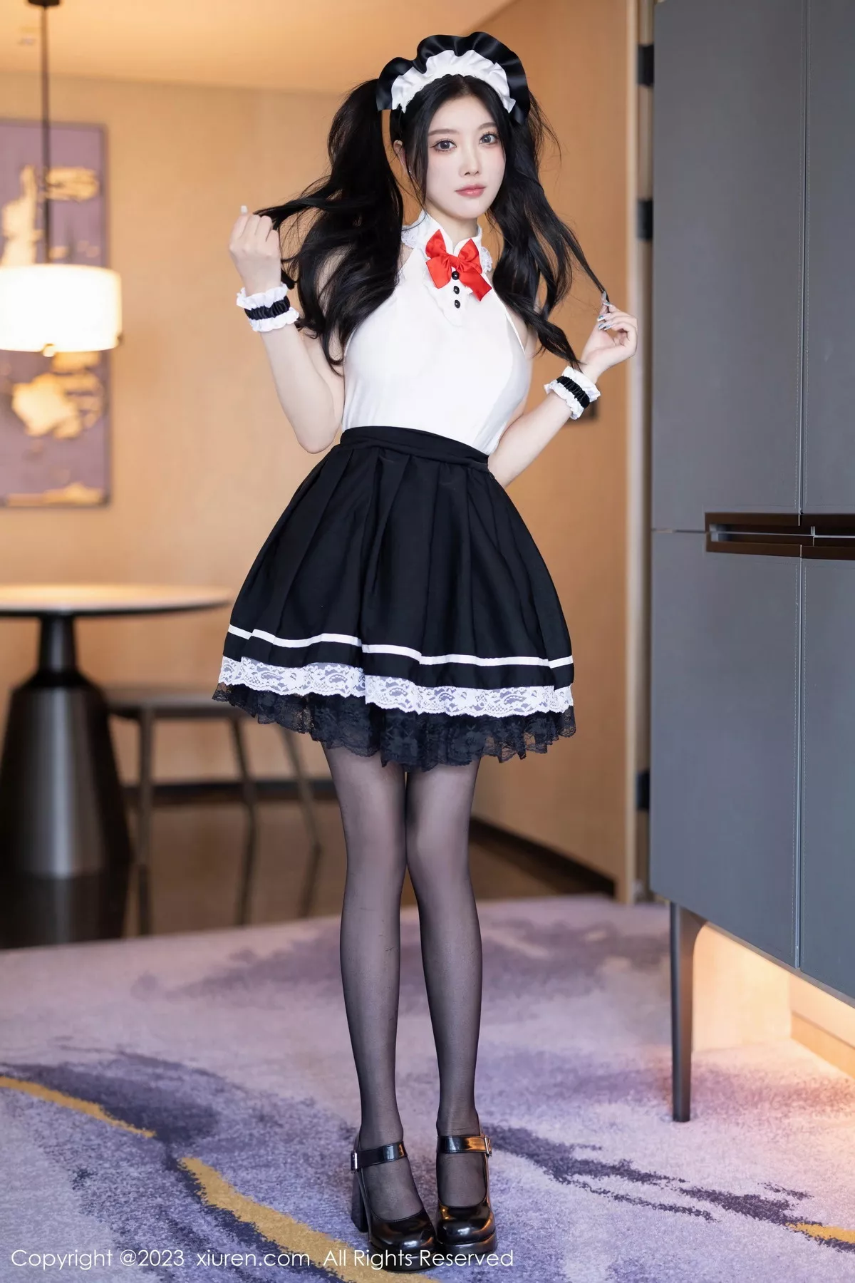 [XiuRen秀人网] 2023.10.31 No.7590 杨晨晨Yome 黑丝美臀 [92P] NO.2