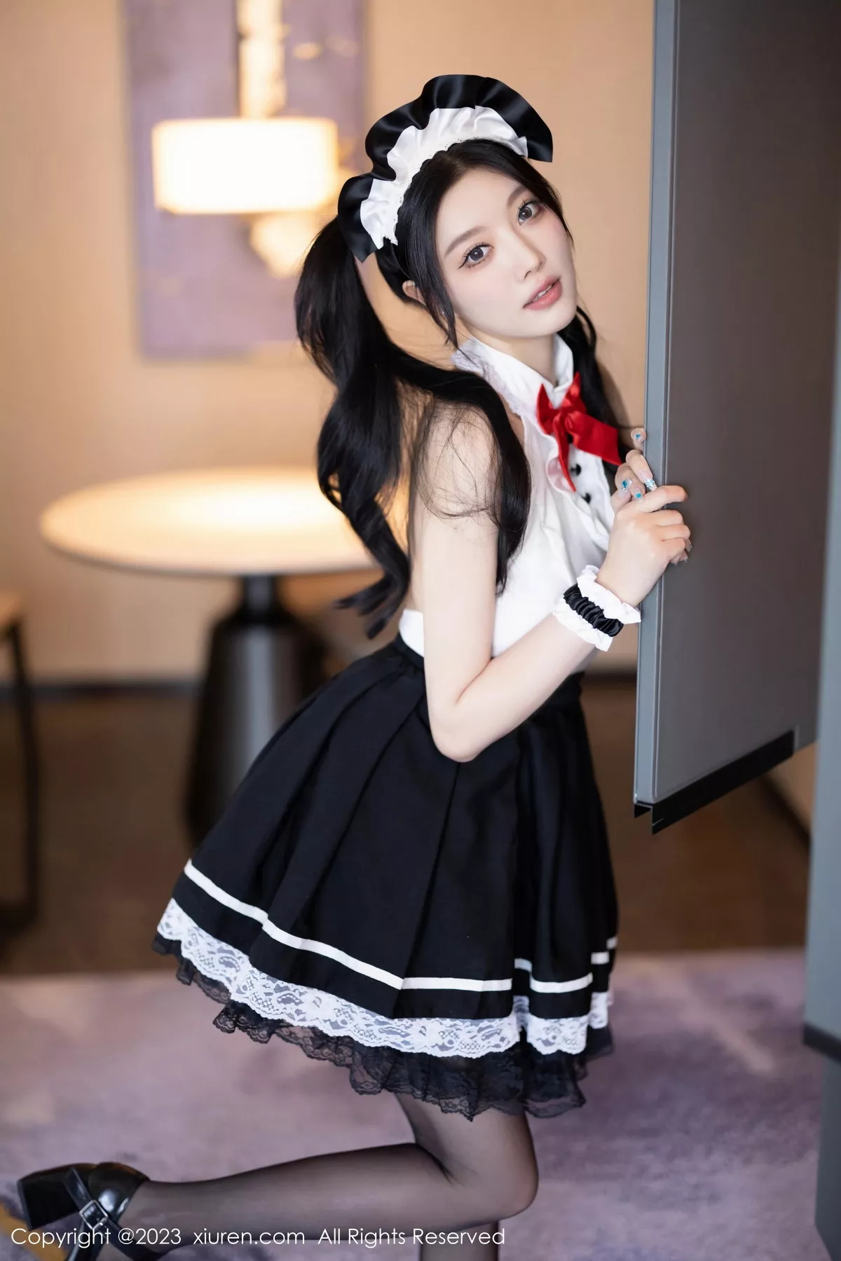 [XiuRen秀人网] 2023.10.31 No.7590 杨晨晨Yome 黑丝美臀 [92P] NO.4