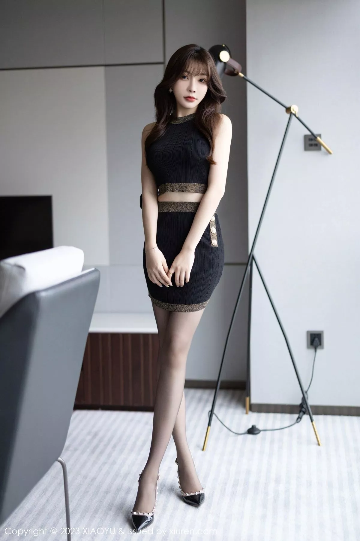 [XIAOYU语画界] 2023.11.01 VOL.1137 徐莉芝Booty 黑丝时尚 [84P] NO.2