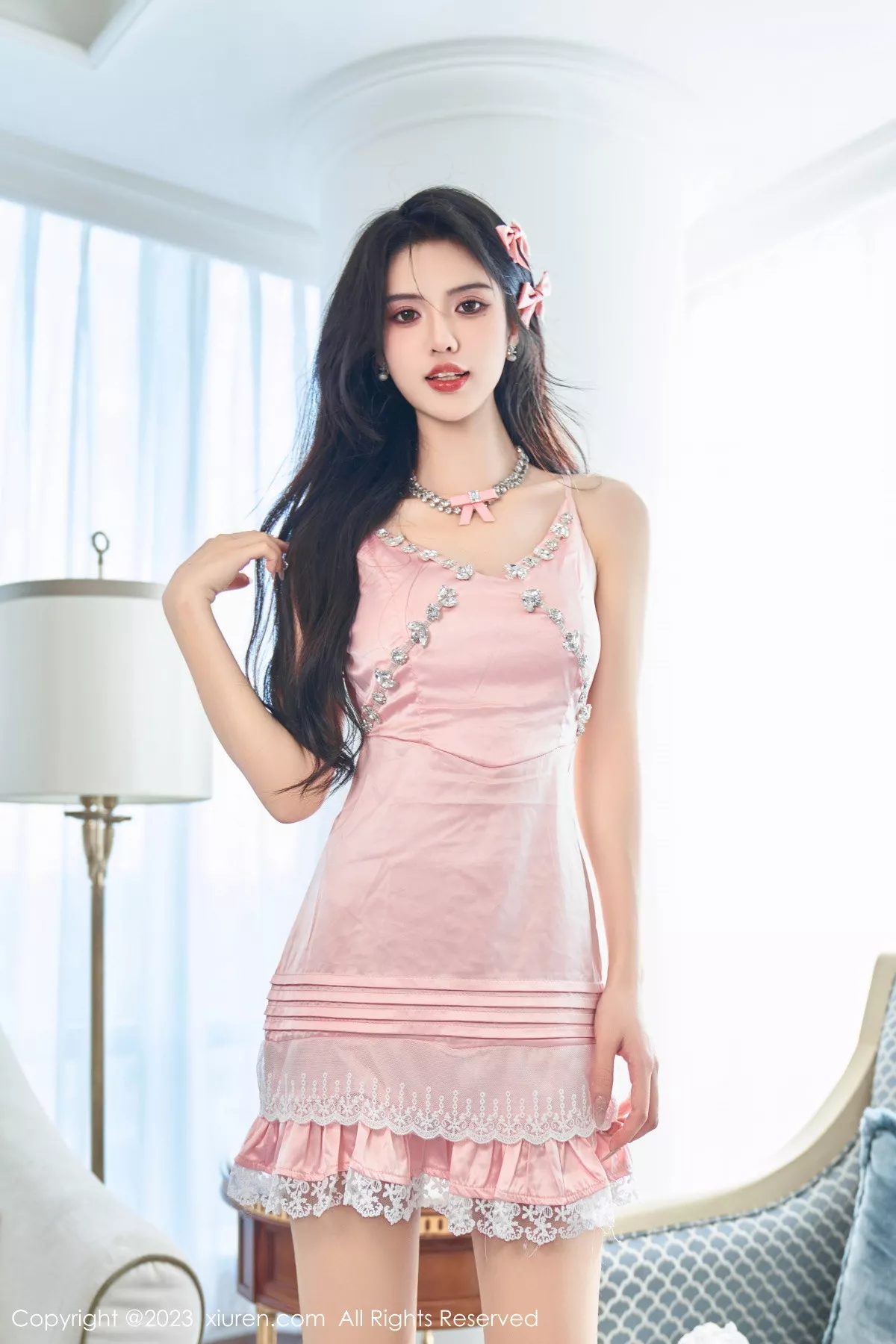 [XiuRen秀人网] 2023.11.01 No.7595 浅浅Danny 清纯美腿 [102P] NO.11