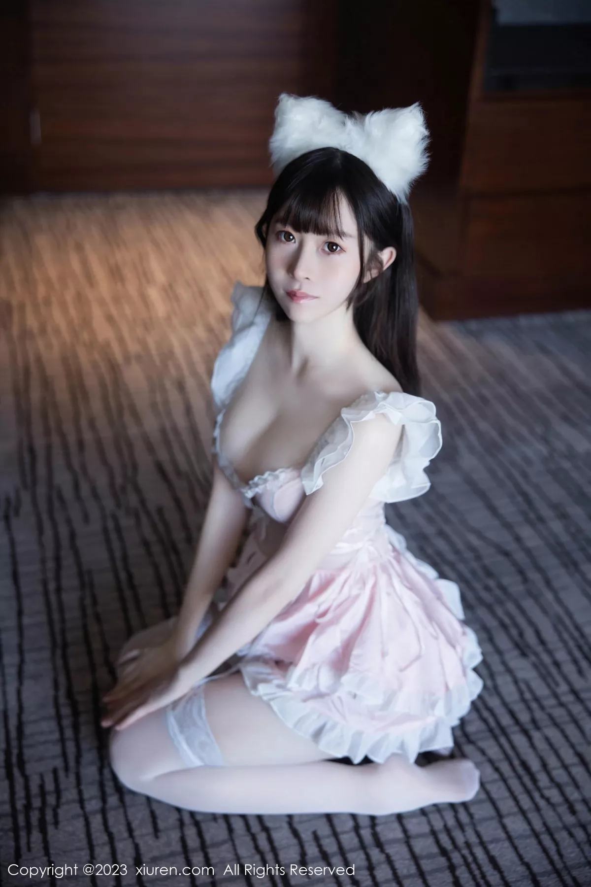 [XiuRen秀人网] 2023.11.02 No.7602 林悠悠 丝袜女仆 [80P] NO.10