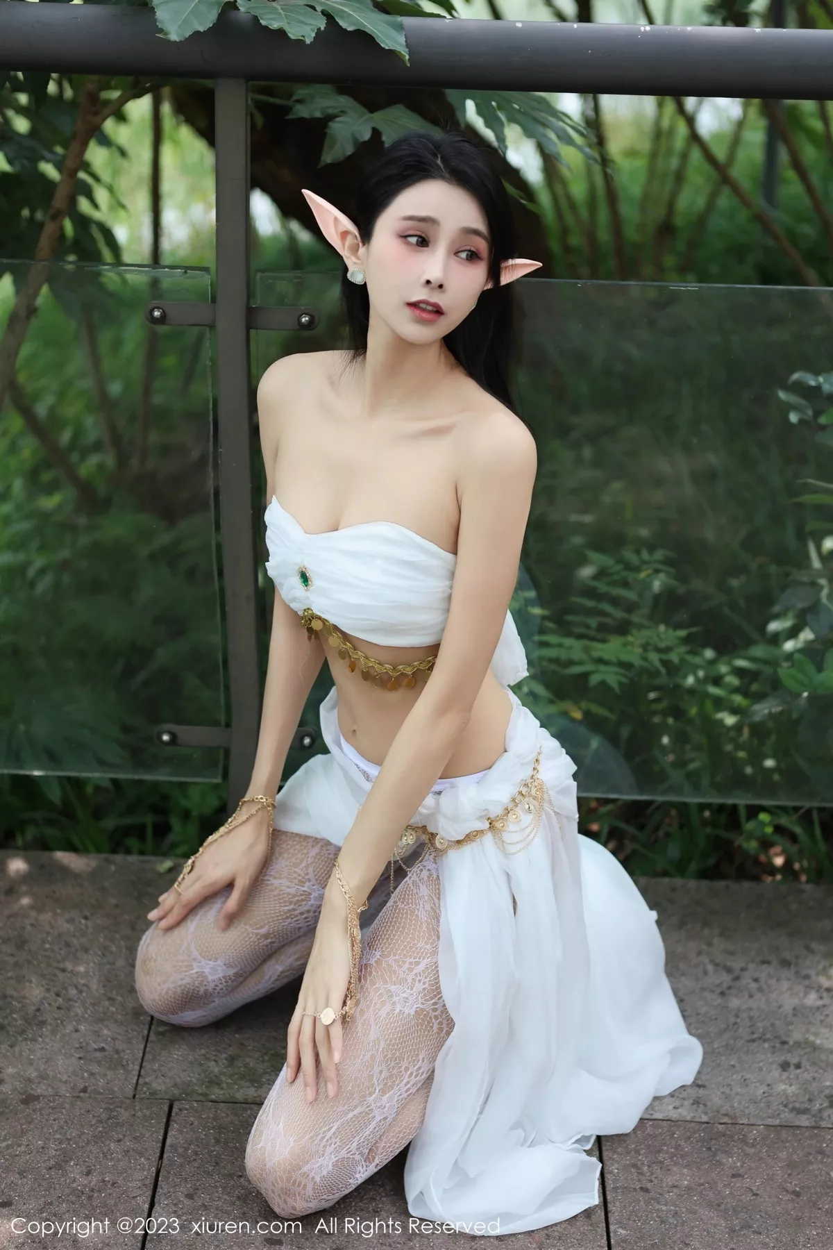 [XiuRen秀人网] 2023.11.02 No.7598 草莓mm 美腿户外 [70P] NO.11