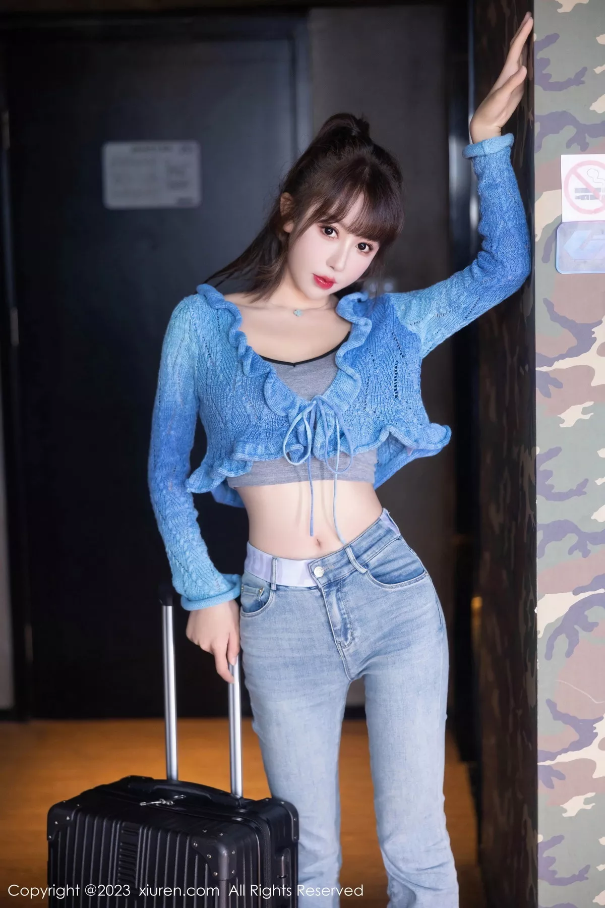 [XiuRen秀人网] 2023.10.20 No.7540 白笑笑 牛仔裤美腿 [80P] NO.3