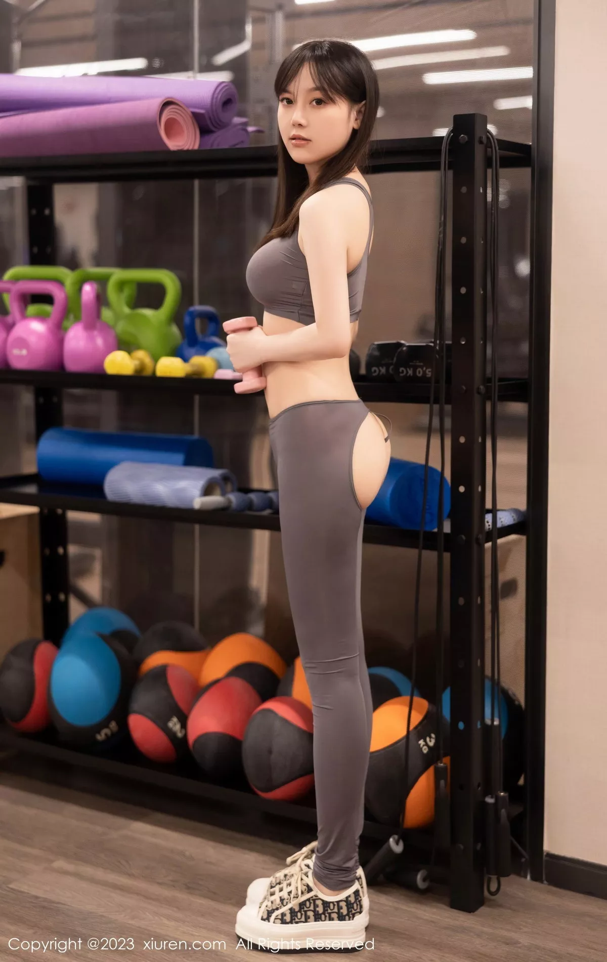 [XiuRen秀人网] 2023.10.20 No.7543 豆瓣酱 运动美腿 [82P] NO.8