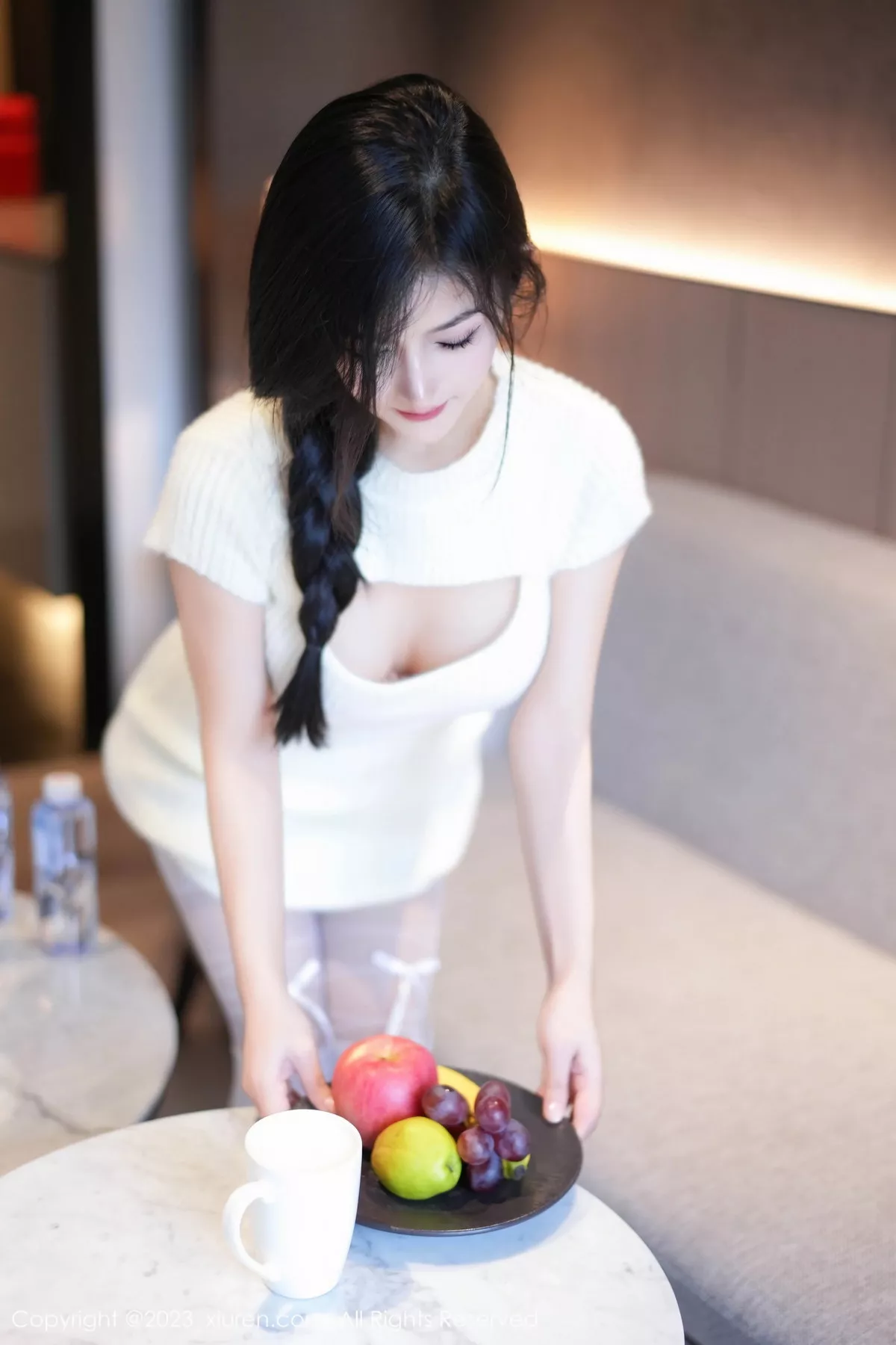 [XiuRen秀人网] 2023.10.20 No.7542 小逗逗 制服美腿 [78P] NO.2