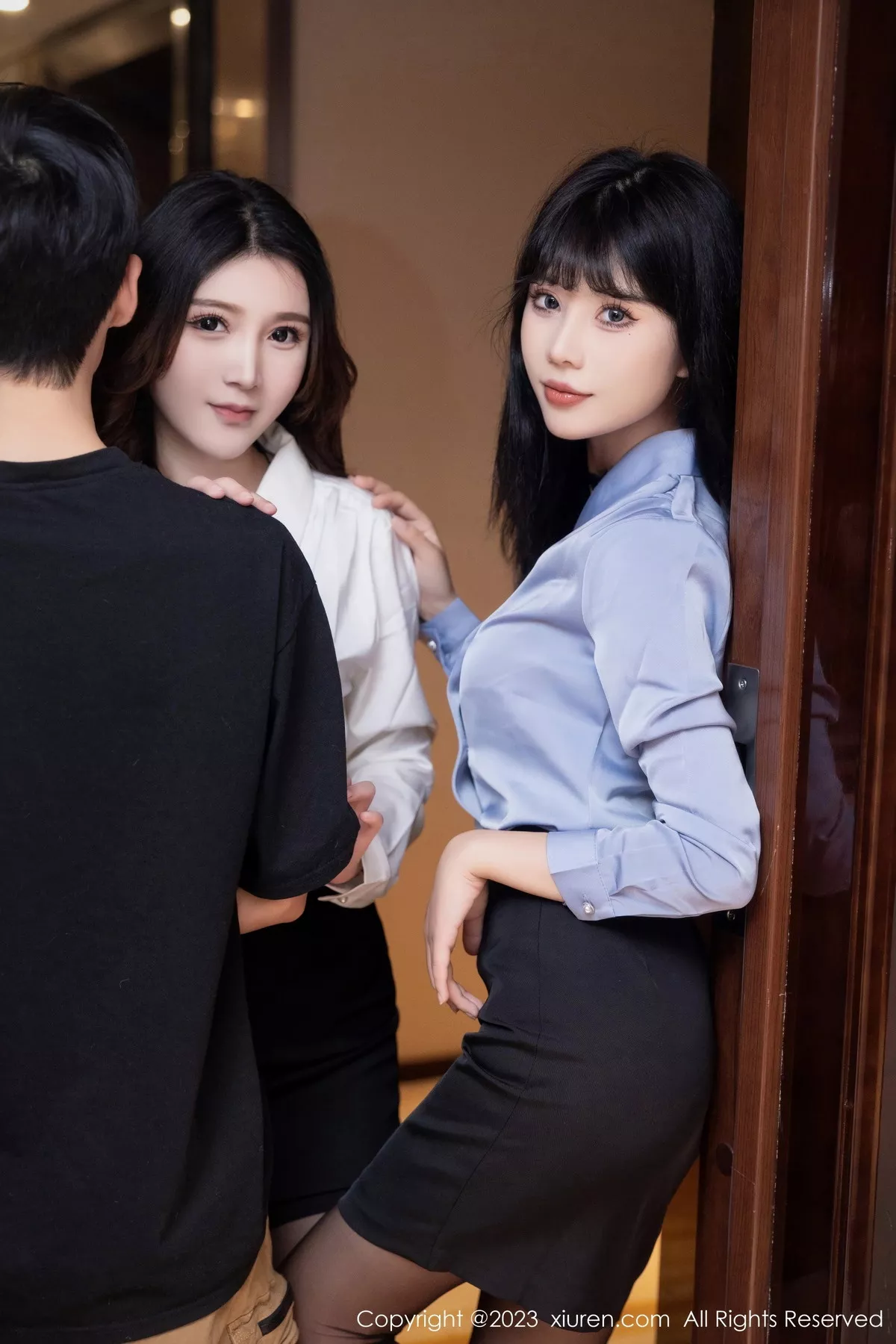 [XiuRen秀人网] 2023.11.10 No.7642 模特合集 新人黑丝 [83P] NO.4