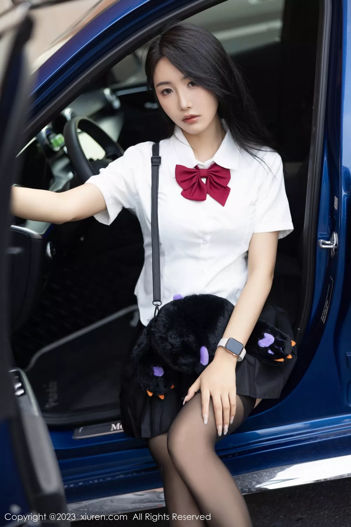 [XiuRen秀人网] 2023.11.13 No.7653 苏苏阿 短裙美腿 [87P] NO.8