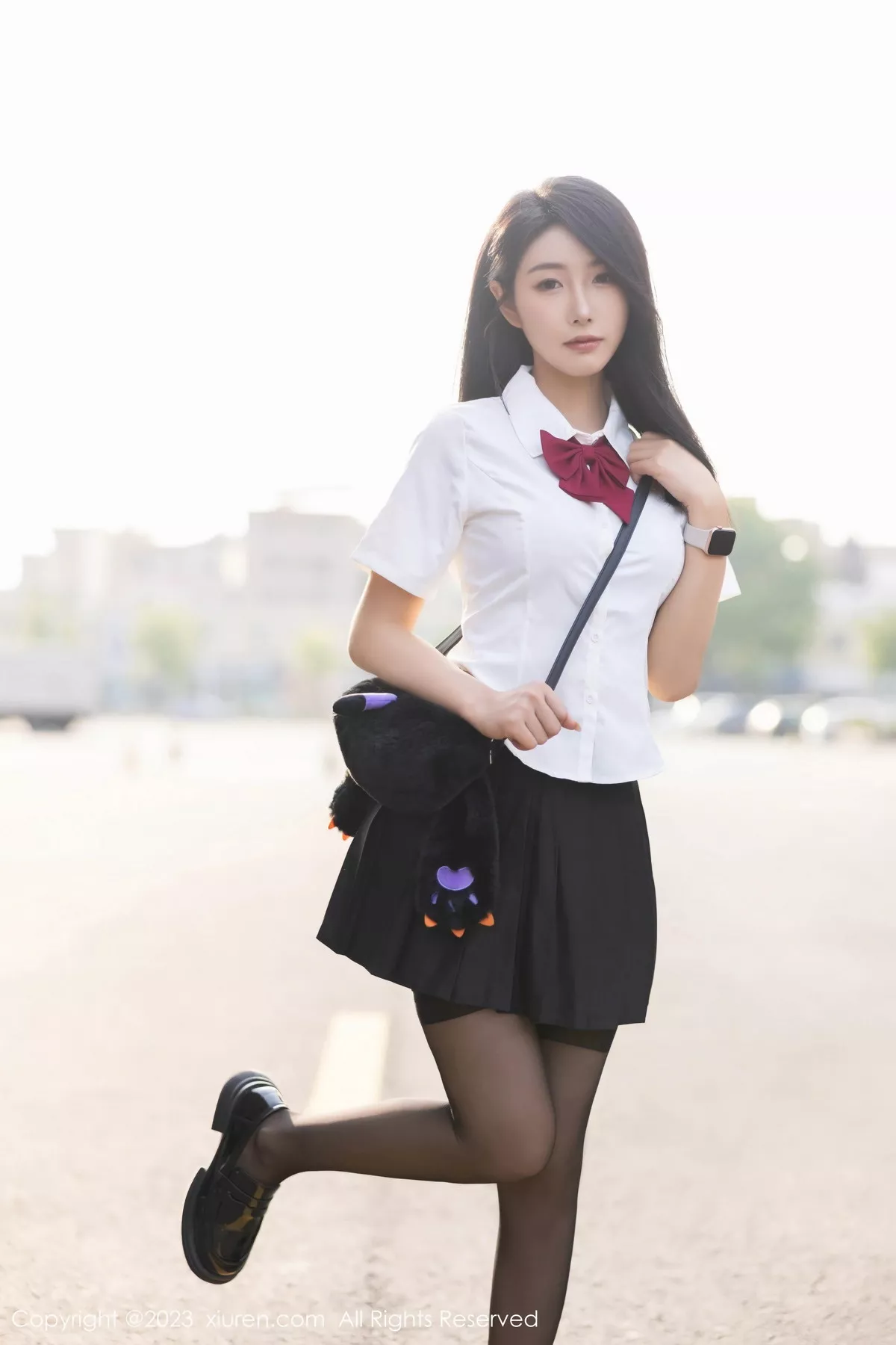 [XiuRen秀人网] 2023.11.13 No.7653 苏苏阿 短裙美腿 [87P] NO.4