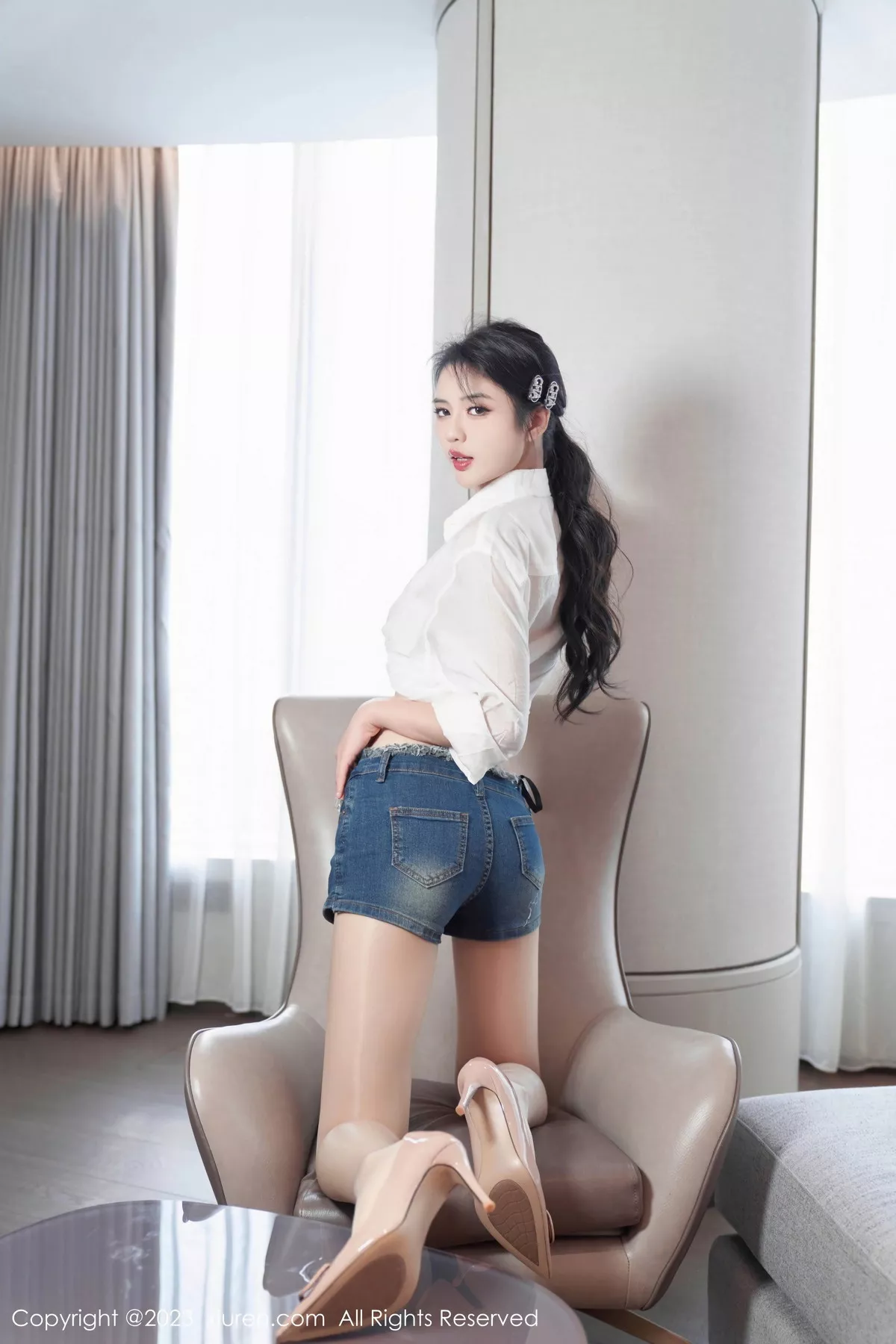 [XiuRen秀人网] 2023.11.15 No.7667 浅浅Danny 短裙美腿 [89P] NO.6