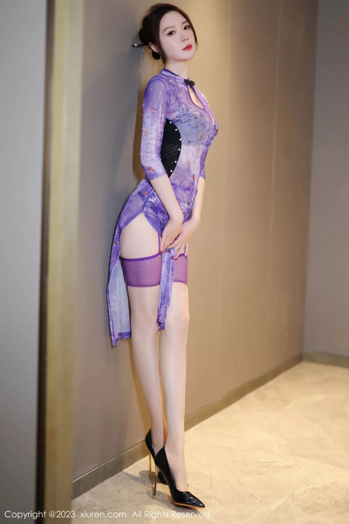 [XiuRen秀人网] 2023.11.16 No.7673 梦心玥 丝袜长裙 [86P] NO.11