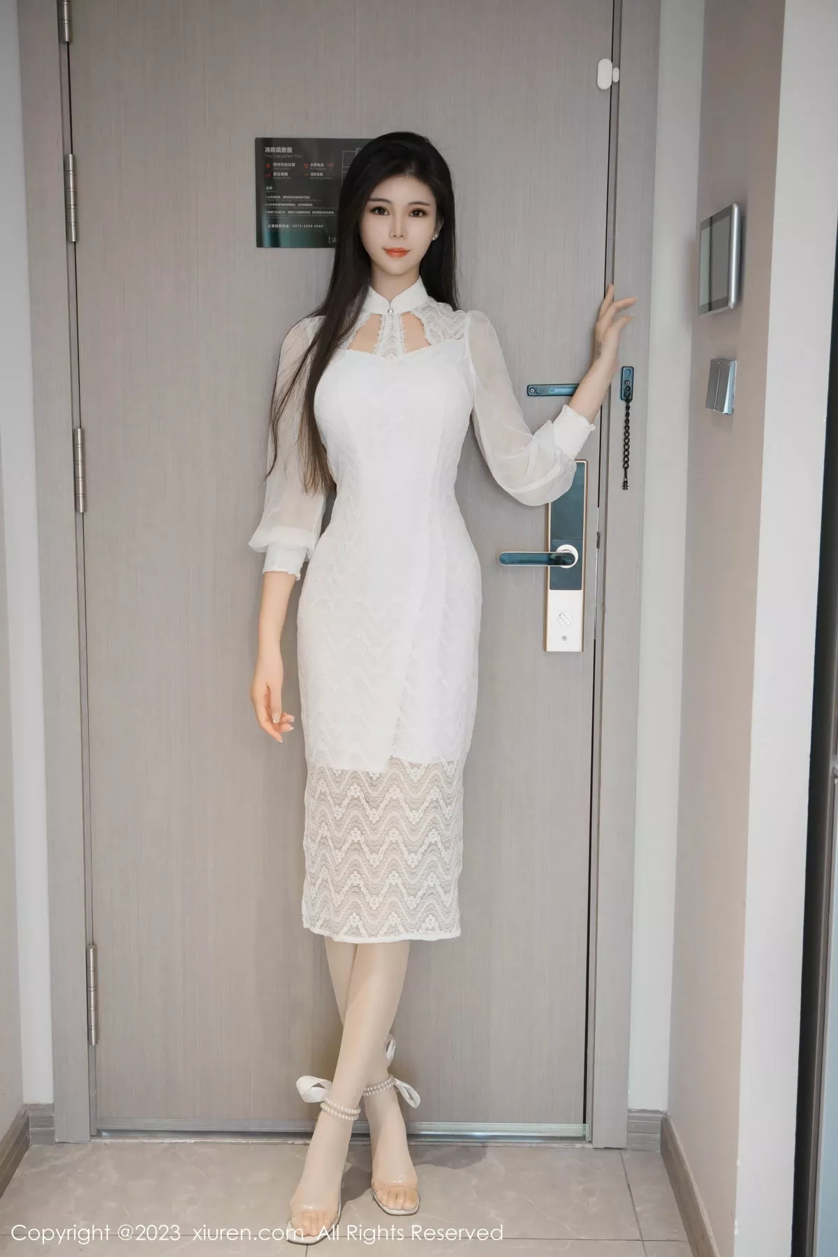 [XiuRen秀人网] 2023.10.25 No.7559 雪糕CiCi 旗袍美臀 [76P] NO.6