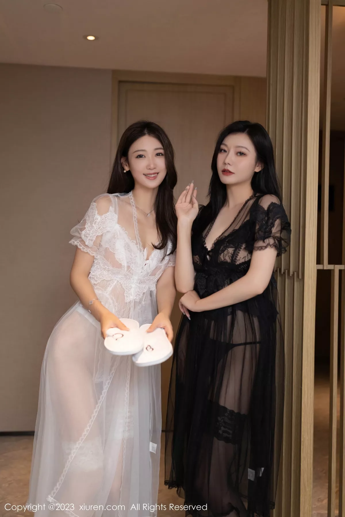 [XiuRen秀人网] 2023.10.27 No.7578 模特合集 唐安琪＆安然 [80P] NO.8