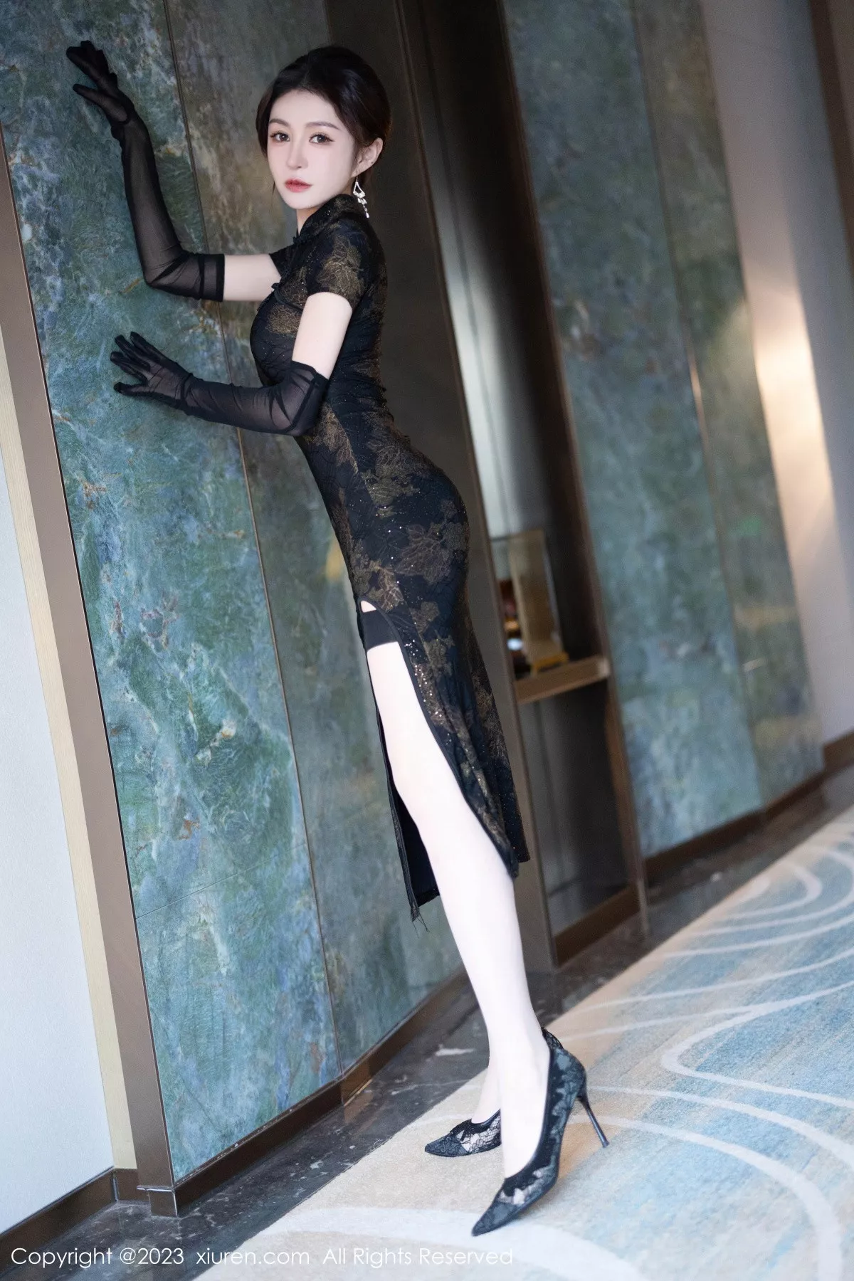 [XiuRen秀人网] 2023.11.20 No.7688 唐宁宁 旗袍美腿 [81P] NO.8
