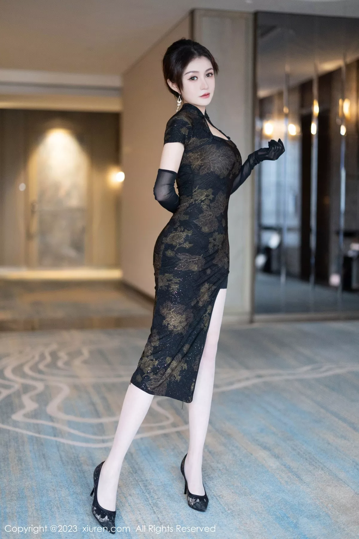 [XiuRen秀人网] 2023.11.20 No.7688 唐宁宁 旗袍美腿 [81P] NO.6