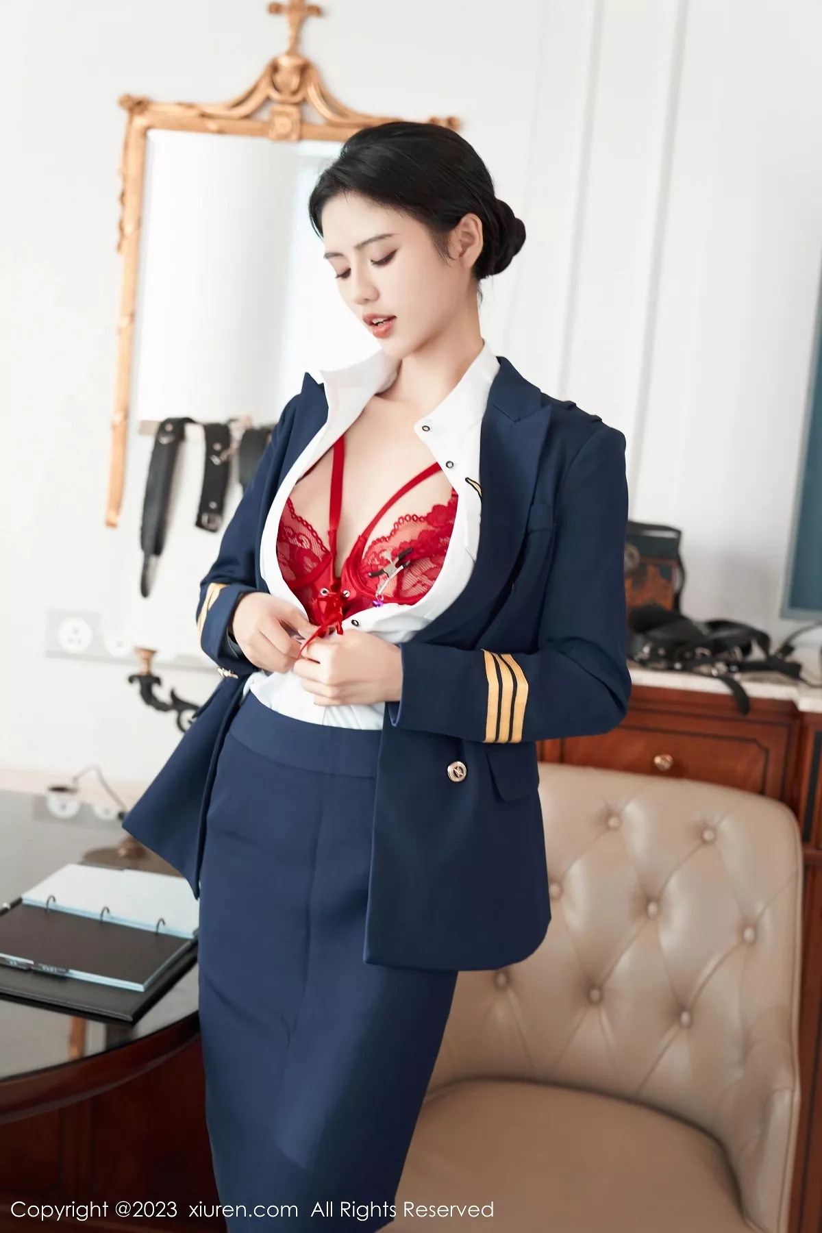 [XiuRen秀人网] 2023.11.29 No.7737 浅浅Danny 黑丝美腿 [76P] NO.3