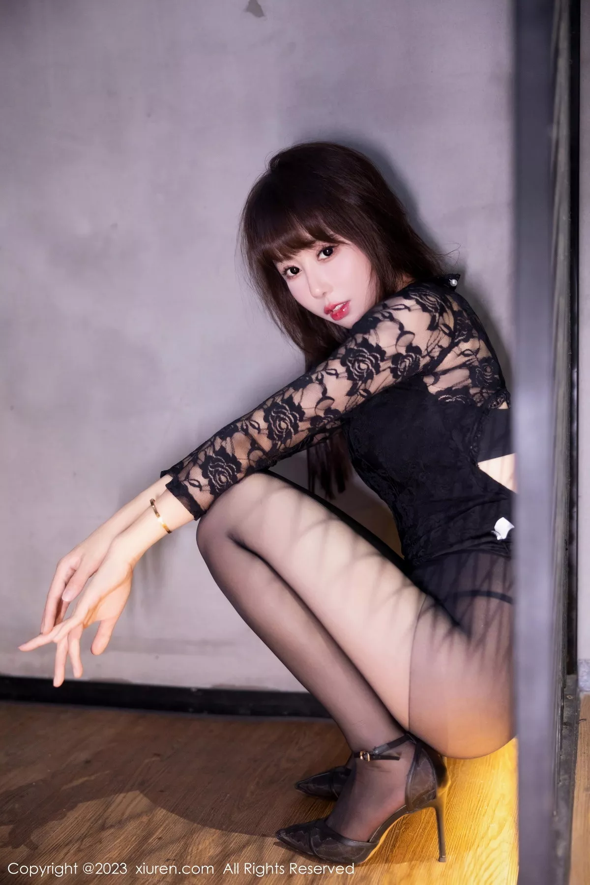 [XiuRen秀人网] 2023.12.01 No.7751 韩系学妹 黑丝美腿 [101P] NO.3