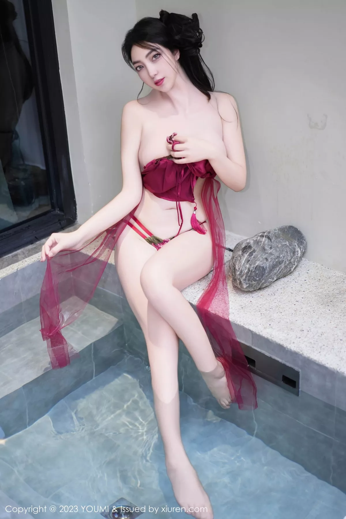 [YOUMI尤蜜荟] 2023.12.06 VOL.1010 娇喘JC 丰腴美臀 [50P] NO.6