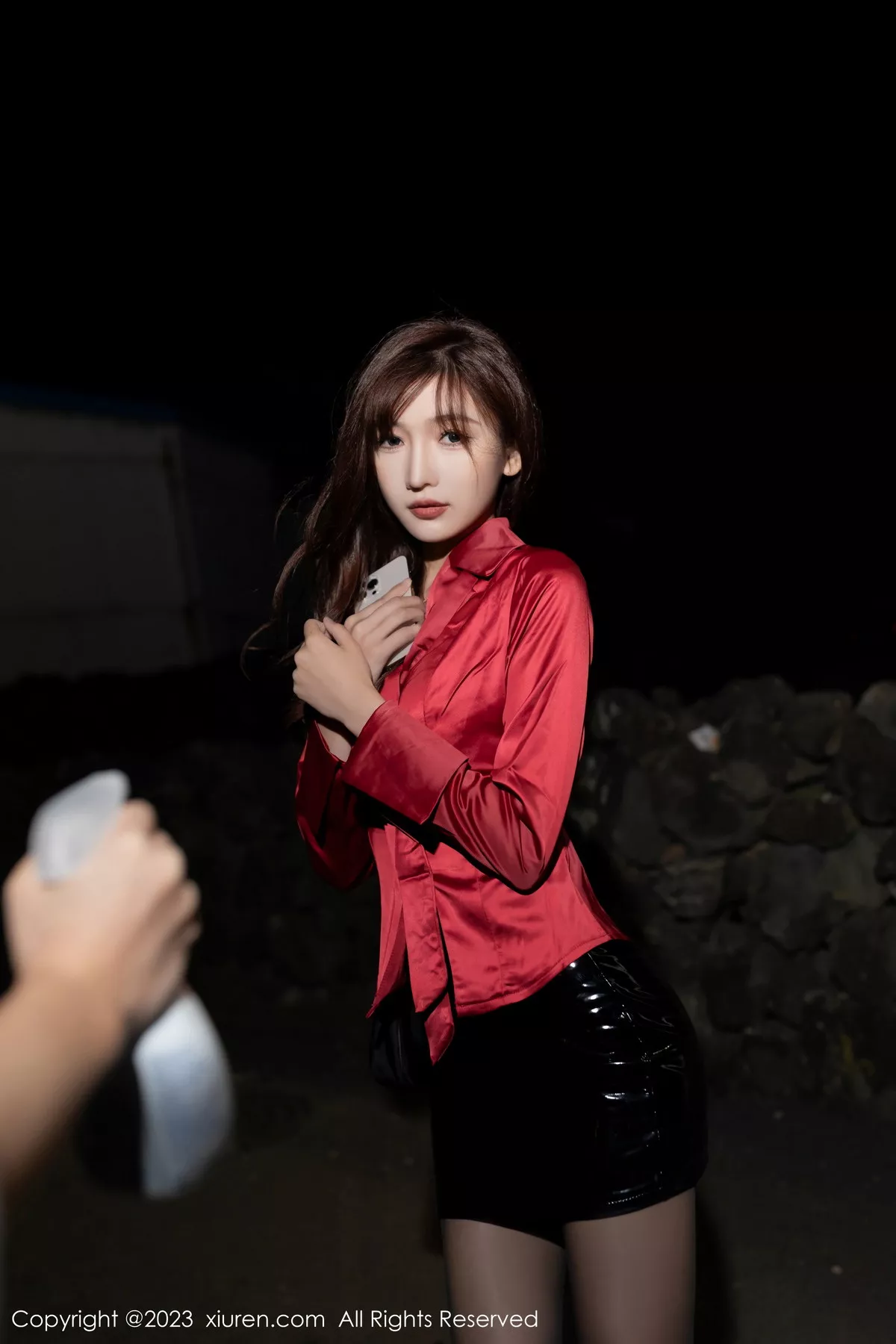 [XiuRen秀人网] 2023.12.07 No.7778 陆萱萱 短裙黑丝 [80P] NO.3