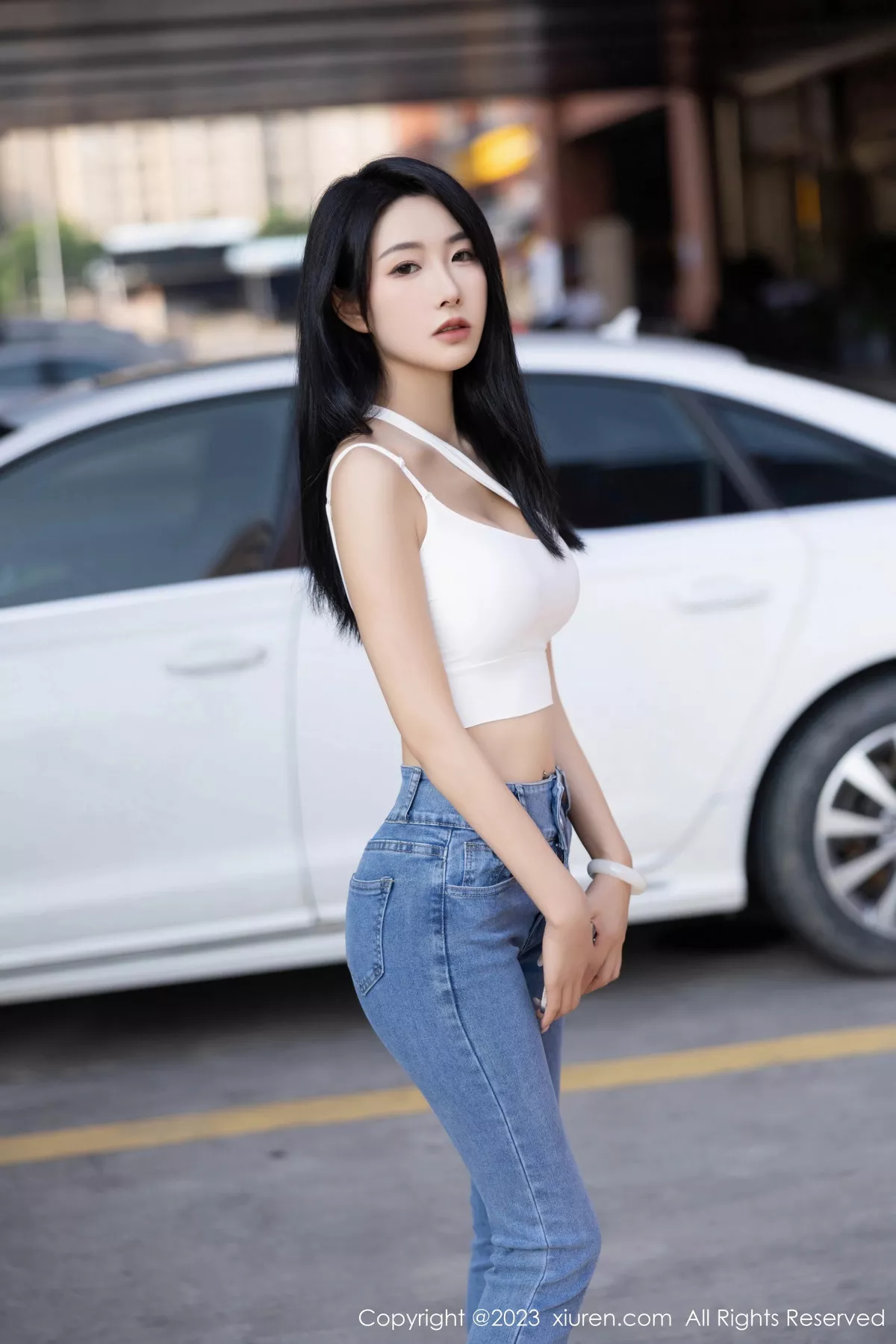 [XiuRen秀人网] 2023.12.08 No.7781 苏苏阿 时尚牛仔裤 [95P] NO.2