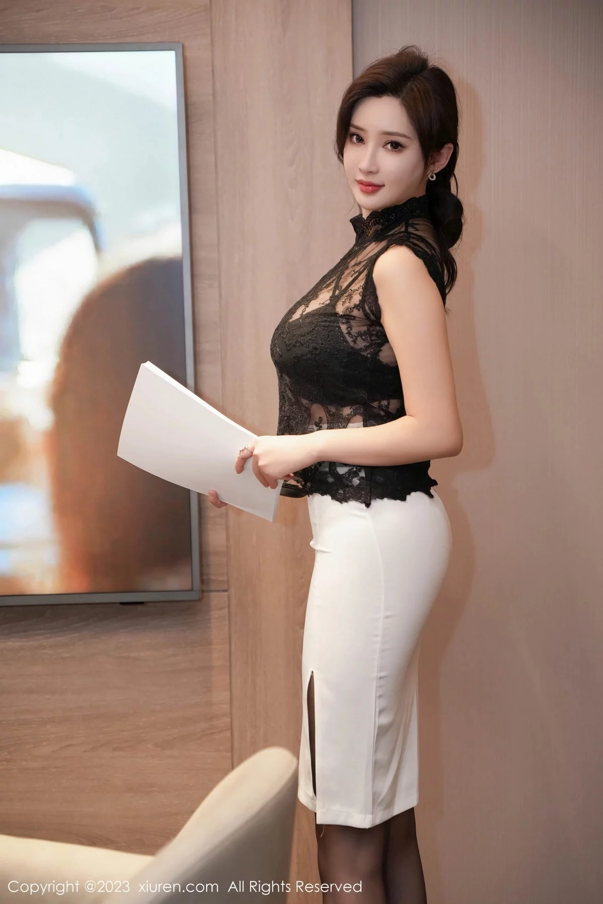 [XiuRen秀人网] 2023.12.11 No.7792 Carol周妍希 黑丝美臀 [81P] NO.2