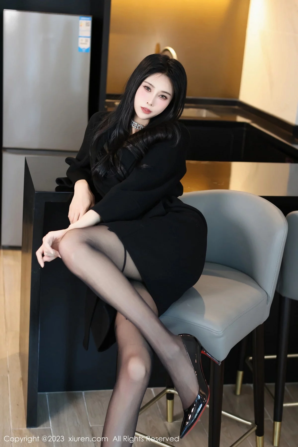 [XiuRen秀人网] 2023.12.12 No.7797 草莓mm 黑丝美腿 [70P] NO.3