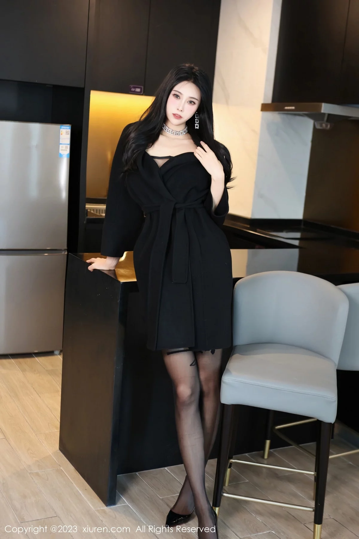 [XiuRen秀人网] 2023.12.12 No.7797 草莓mm 黑丝美腿 [70P] NO.6