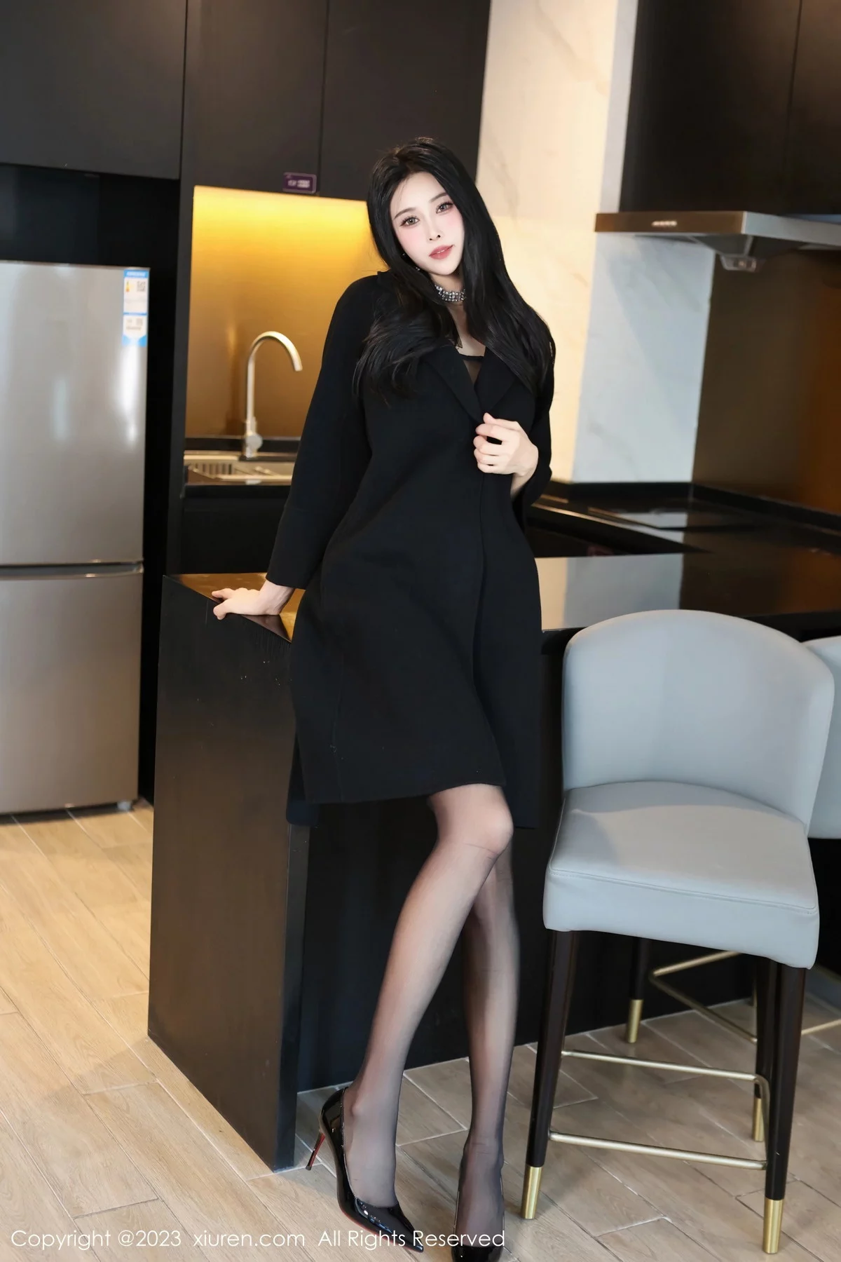 [XiuRen秀人网] 2023.12.12 No.7797 草莓mm 黑丝美腿 [70P] NO.8