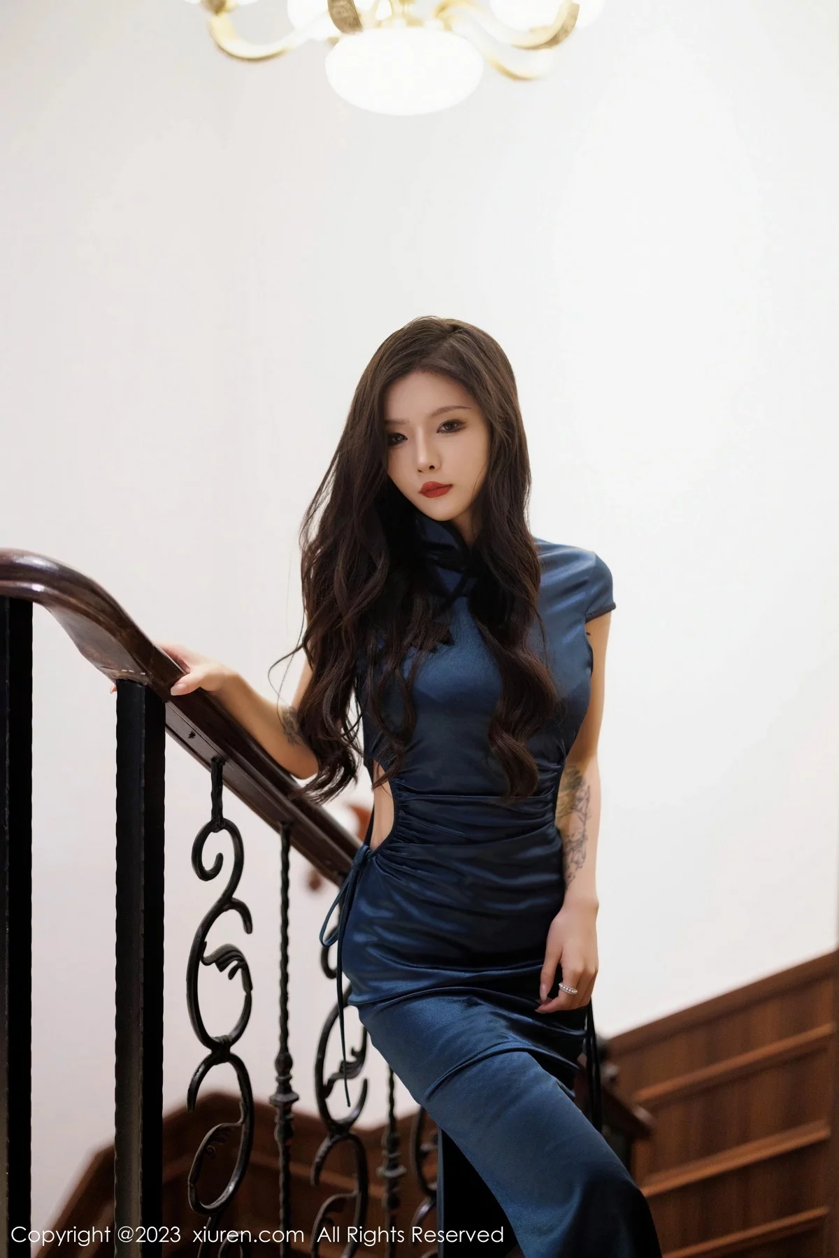 [XiuRen秀人网] 2023.12.13 No.7800 七七kiko 旗袍美腿 [50P] NO.2