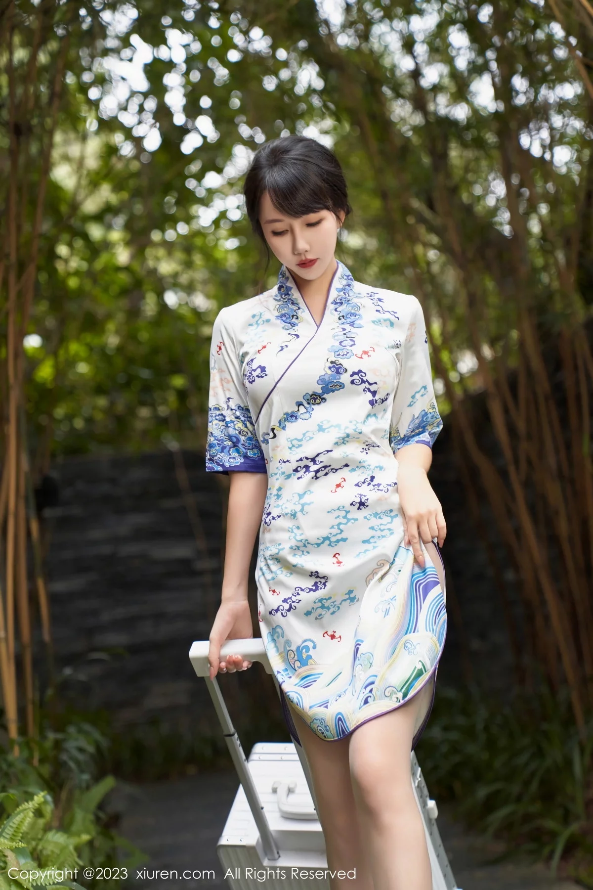 [XiuRen秀人网] 2023.12.13 No.7804 波巧酱 制服美腿 [71P] NO.9