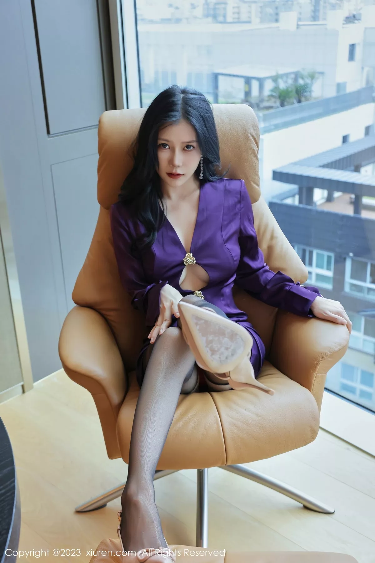 [XiuRen秀人网] 2023.11.22 No.7700 尹甜甜 黑丝美腿 [75P] NO.6