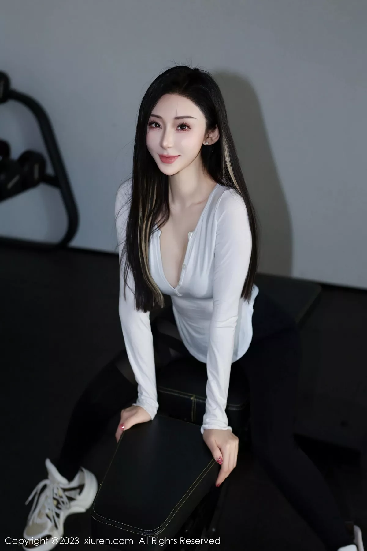 [XiuRen秀人网] 2023.11.23 No.7705 田兮白 运动美腿 [89P] NO.11