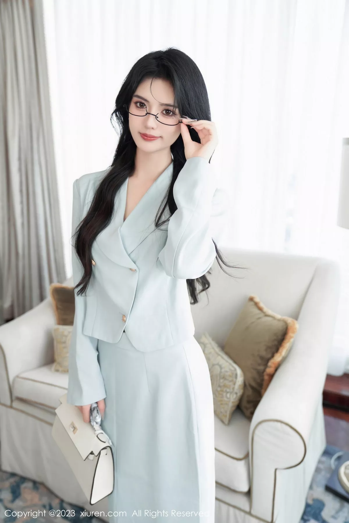 [XiuRen秀人网] 2023.11.23 No.7708 浅浅Danny 长裙美腿 [74P] NO.9