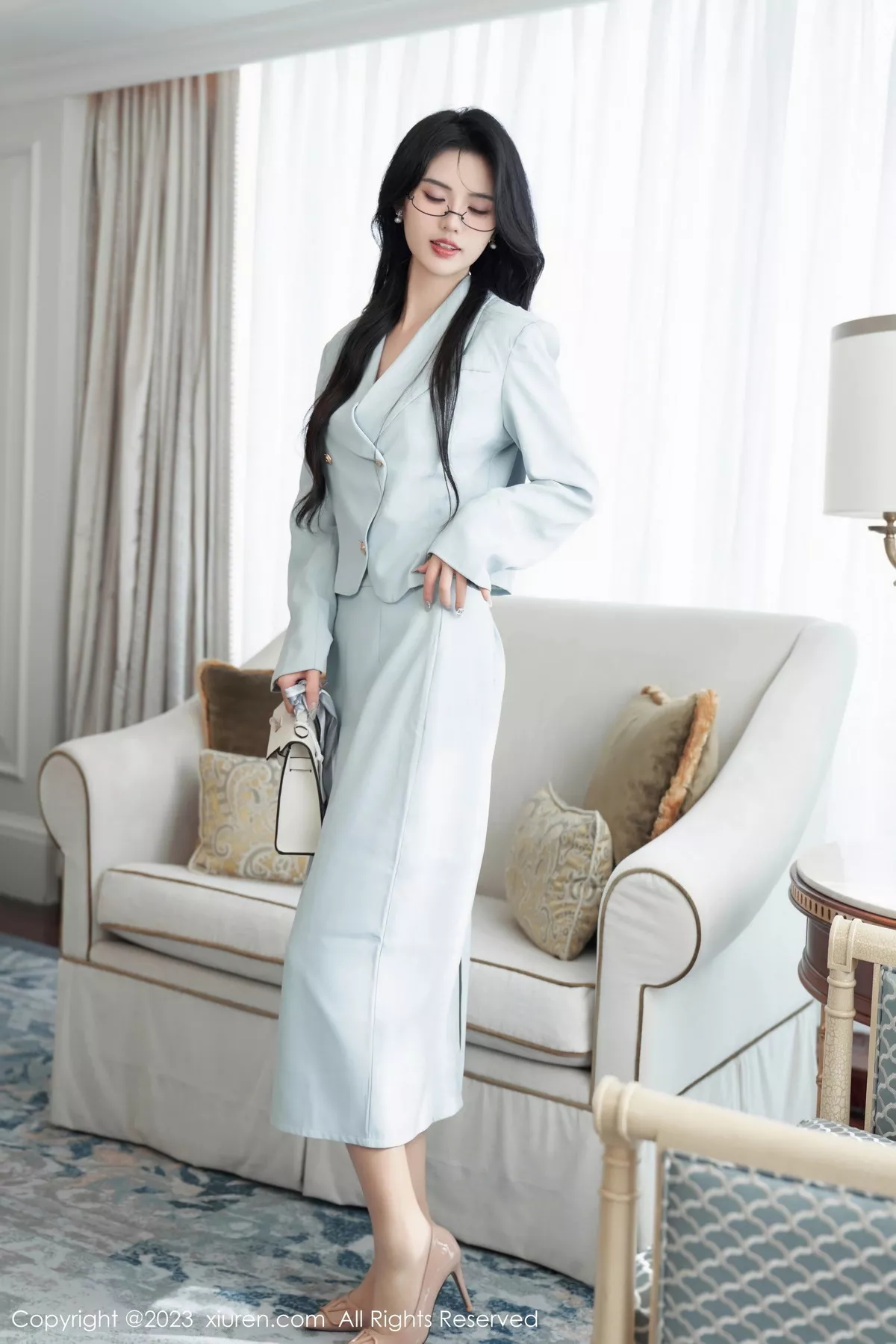 [XiuRen秀人网] 2023.11.23 No.7708 浅浅Danny 长裙美腿 [74P] NO.10