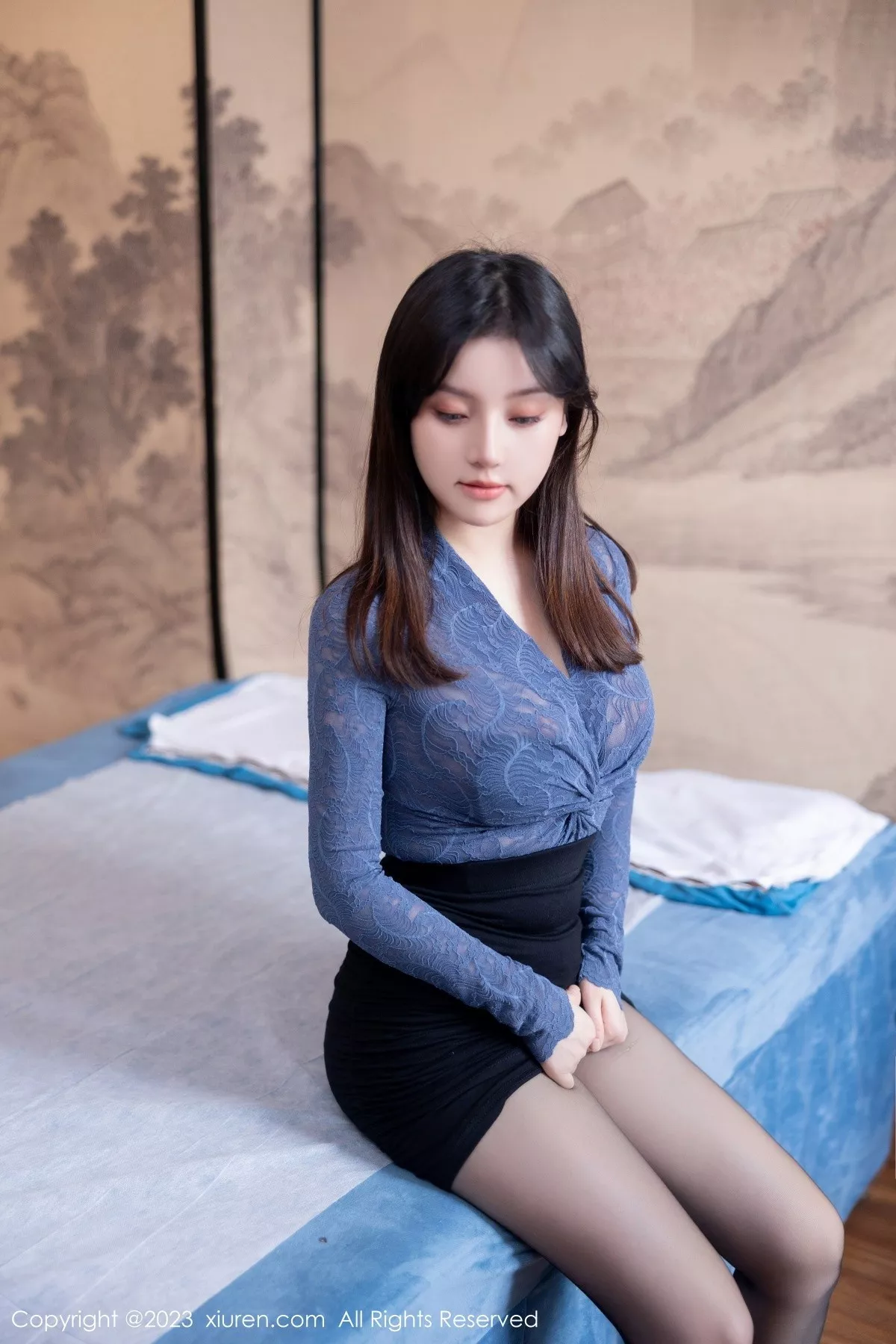 [XiuRen秀人网] 2023.11.24 No.7720 豆瓣酱 黑丝美臀 [83P] NO.8