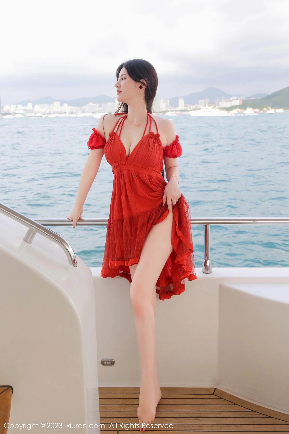 [XiuRen秀人网] 2023.12.28 No.7881 诗诗kiki 游艇美腿 [81P] NO.9