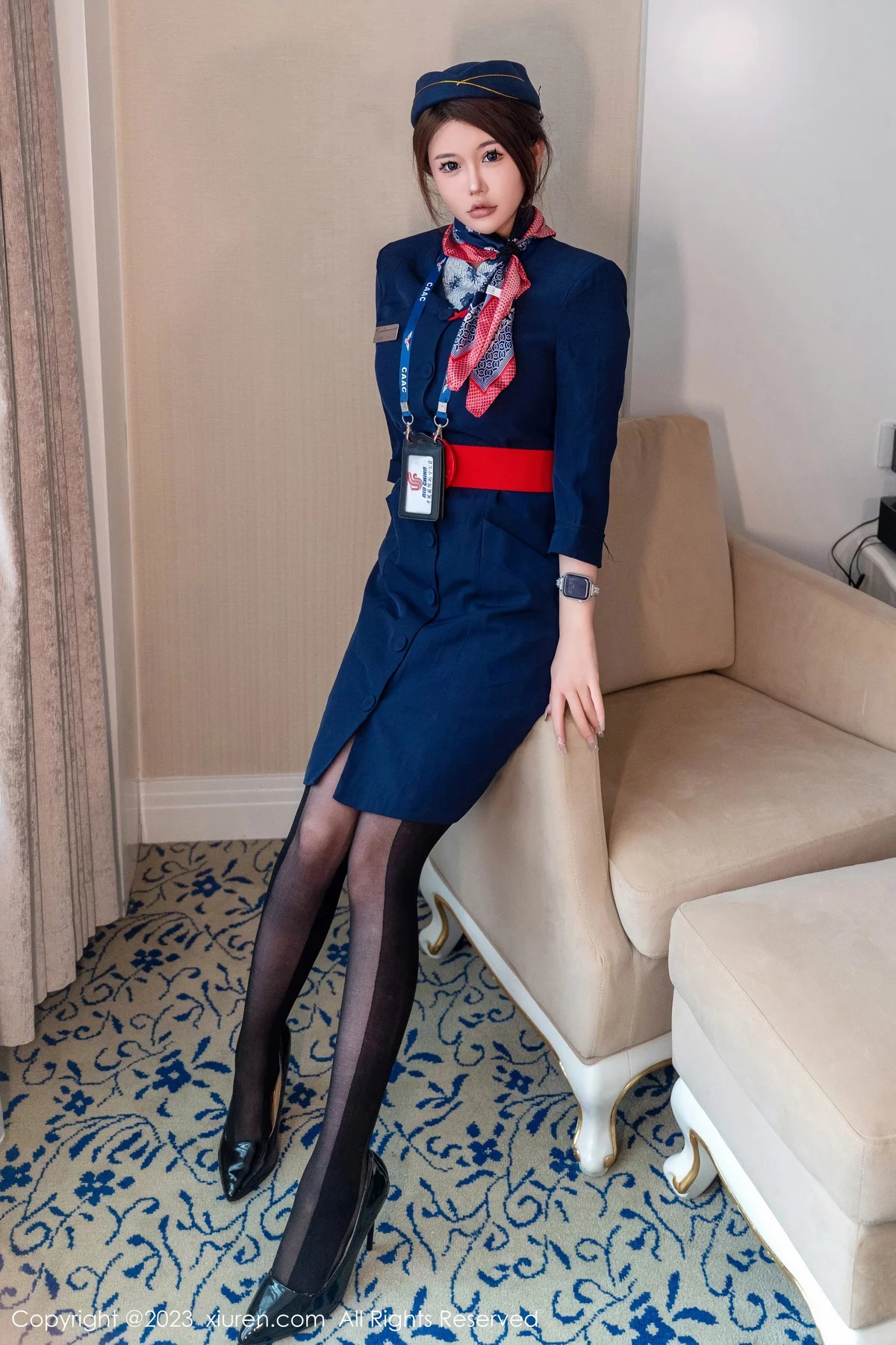 [XiuRen秀人网] 2023.12.28 No.7879 甜妮 黑丝美腿 [64P] NO.11