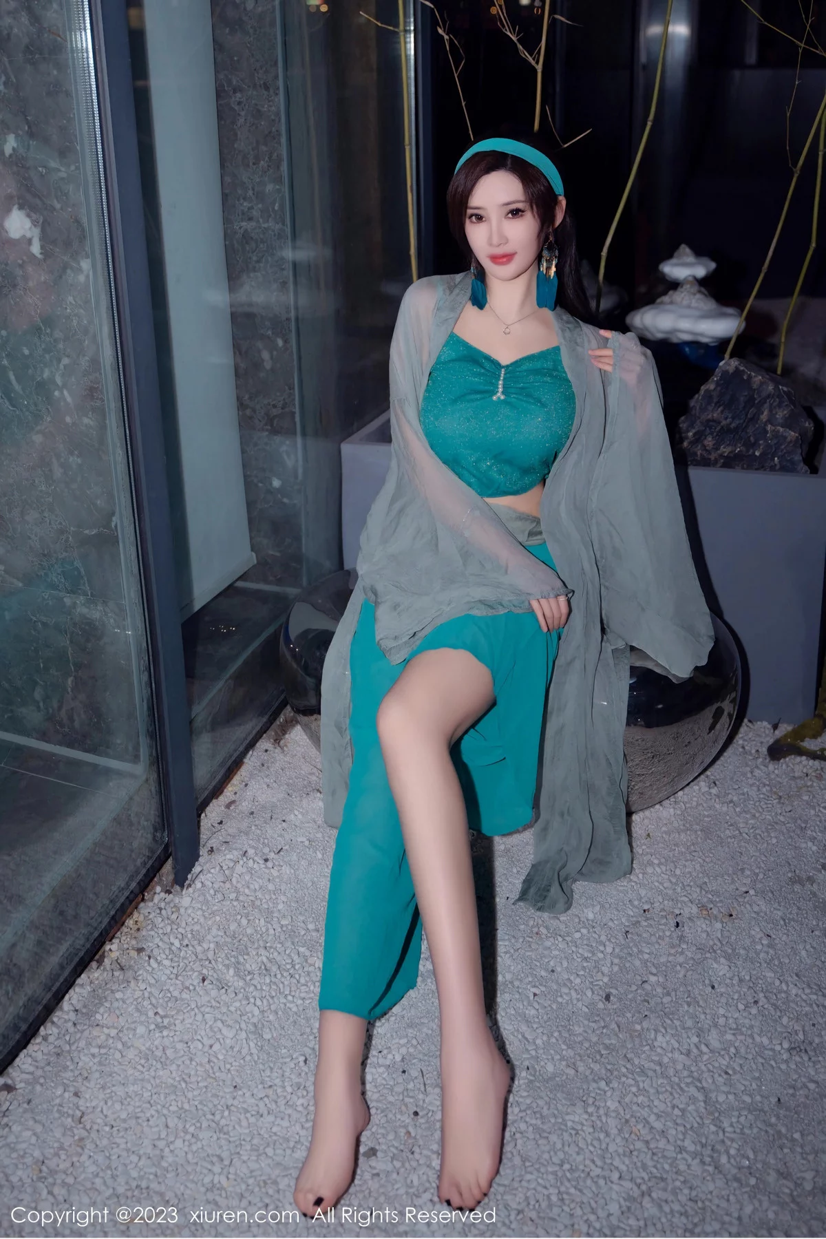 [XiuRen秀人网] 2023.12.29 No.7886 Carol周妍希 温泉美腿 [58P] NO.6