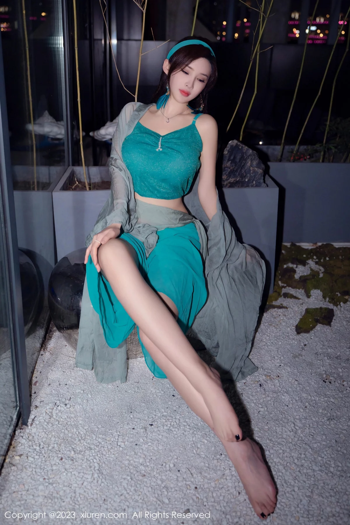 [XiuRen秀人网] 2023.12.29 No.7886 Carol周妍希 温泉美腿 [58P] NO.9